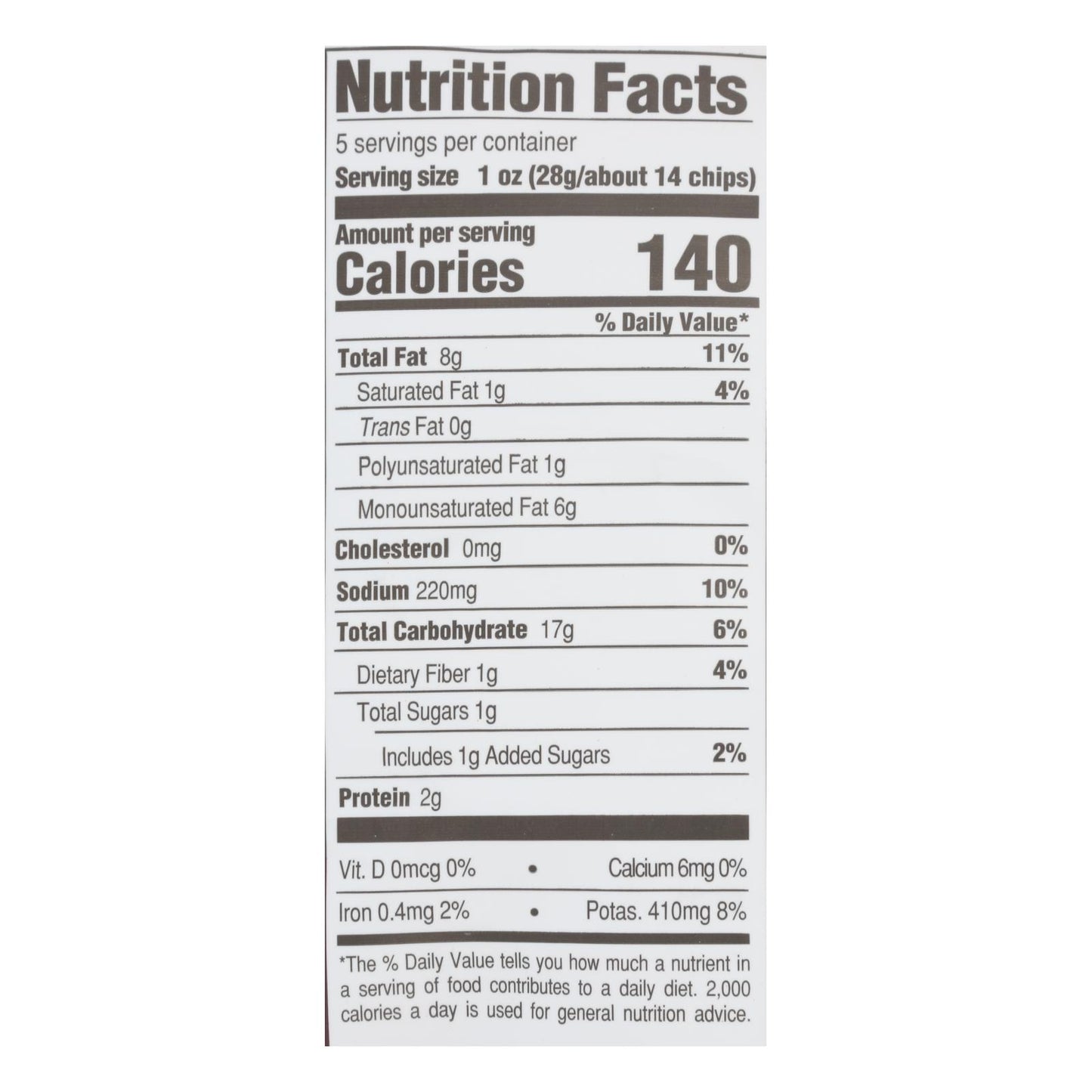 Boulder Canyon - Kettle Chips - Red Wine Vinegar - Case of 12 - 5 oz.