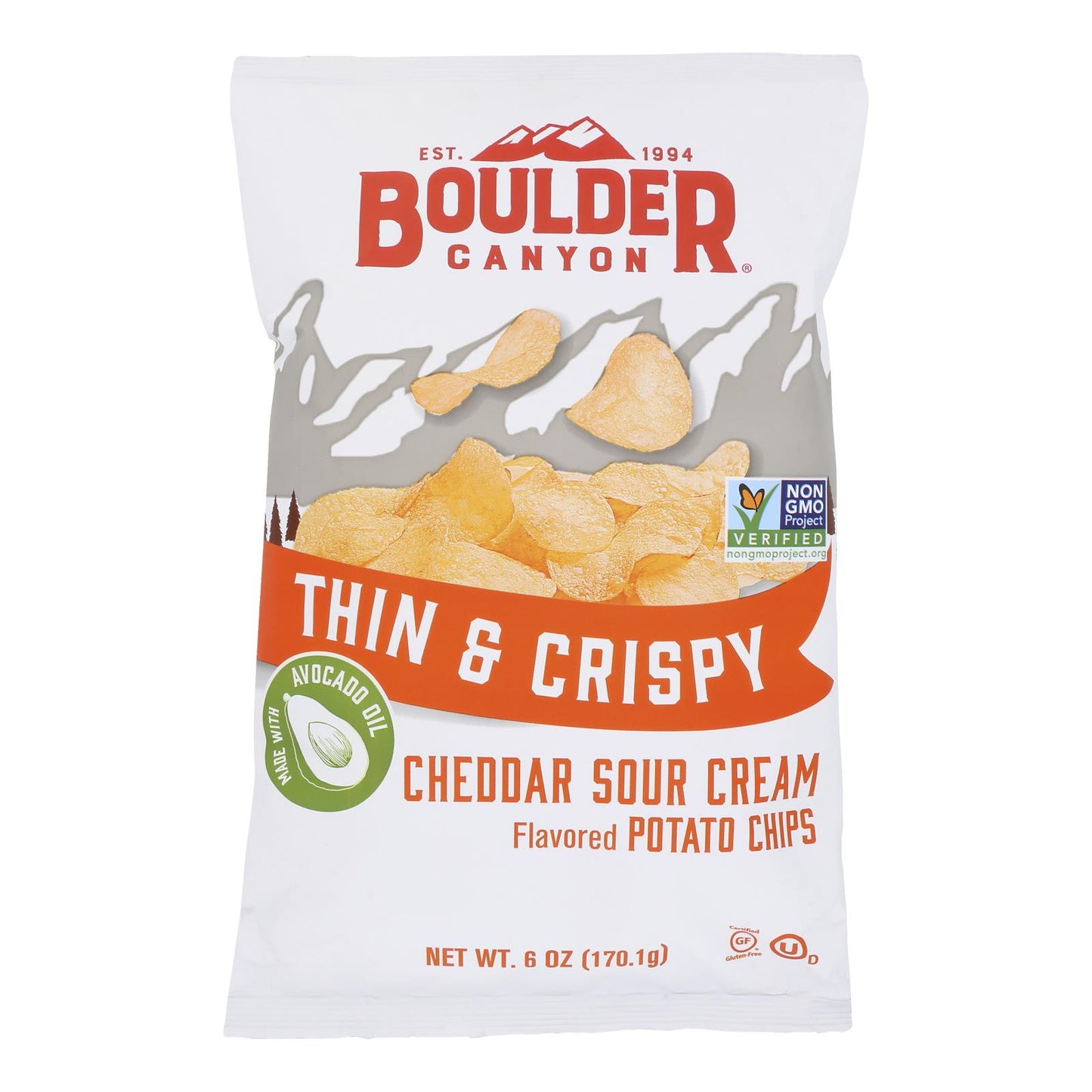 Boulder Canyon - Chip Ched Sr Cream Avo Oil - Case of 12-6 OZ
