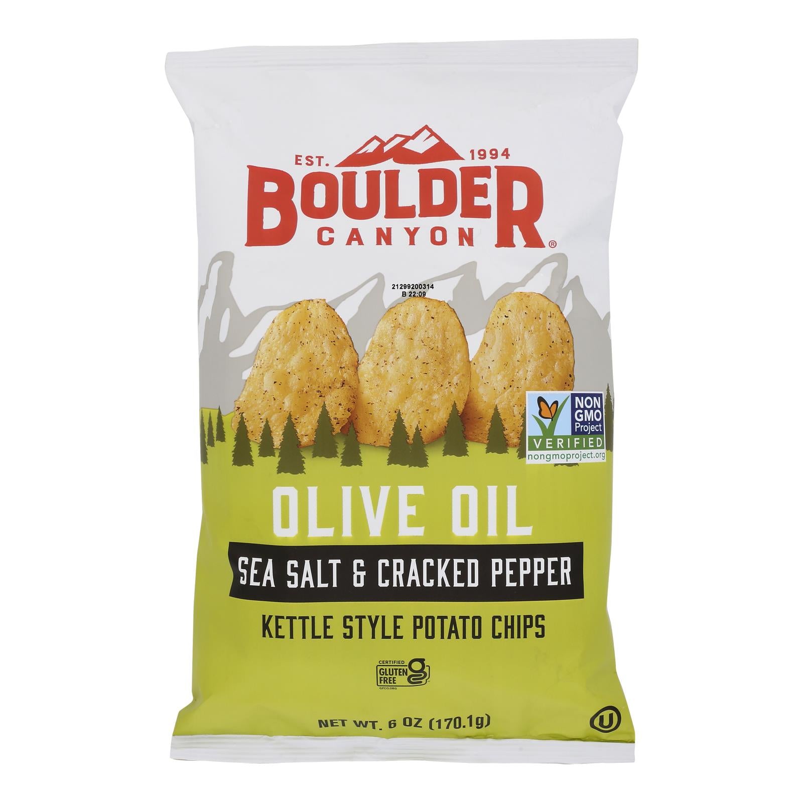 Boulder Canyon Natural Foods - Canyon Olv Oil Ss&pp - CS of 12-6 OZ