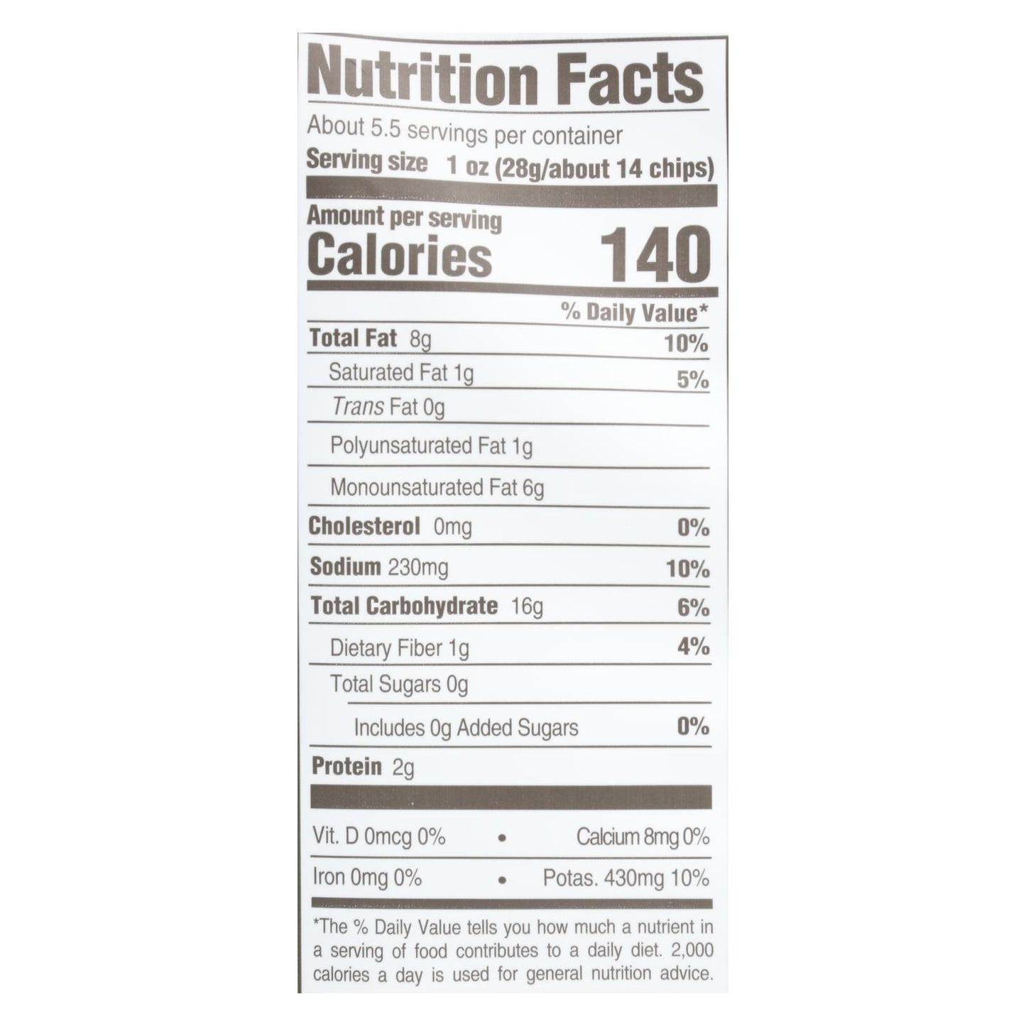 Boulder Canyon, Kettle Chips Malt Vinegar & Sea Salt, Case Of 12, 5.25 oz