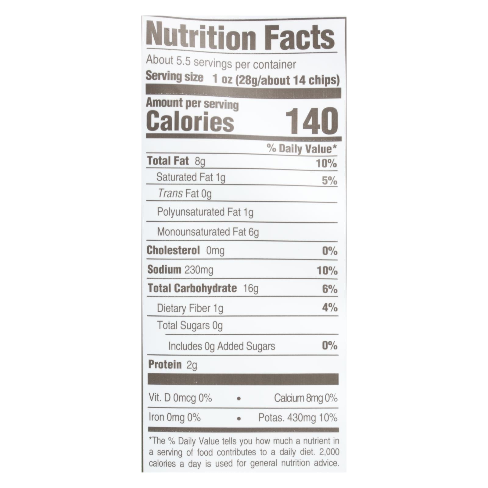 Boulder Canyon, Kettle Chips Malt Vinegar & Sea Salt, Case Of 12, 5.25 oz