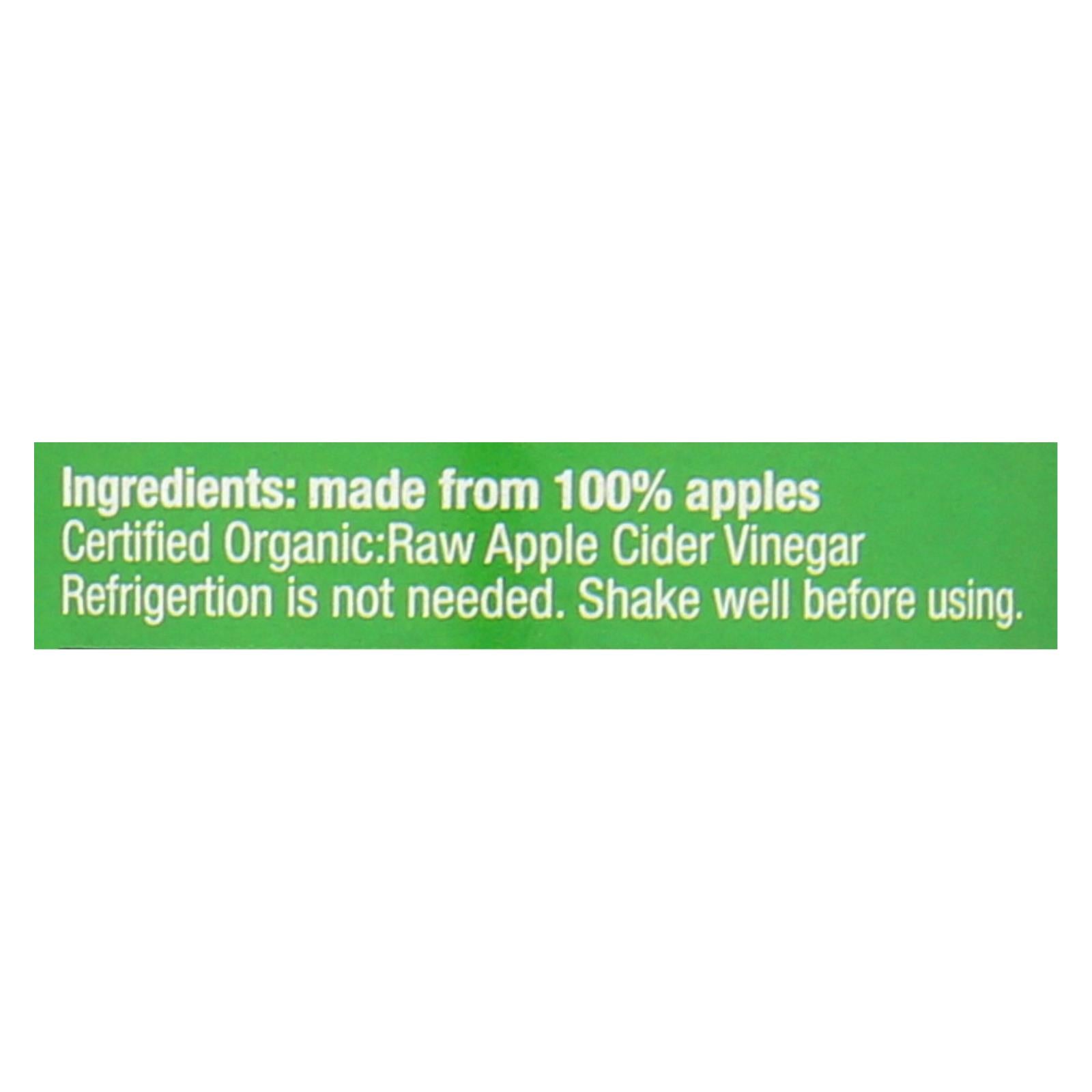 Zoe - Apple Cider Vinegar - Case of 6 - 17 fl oz.