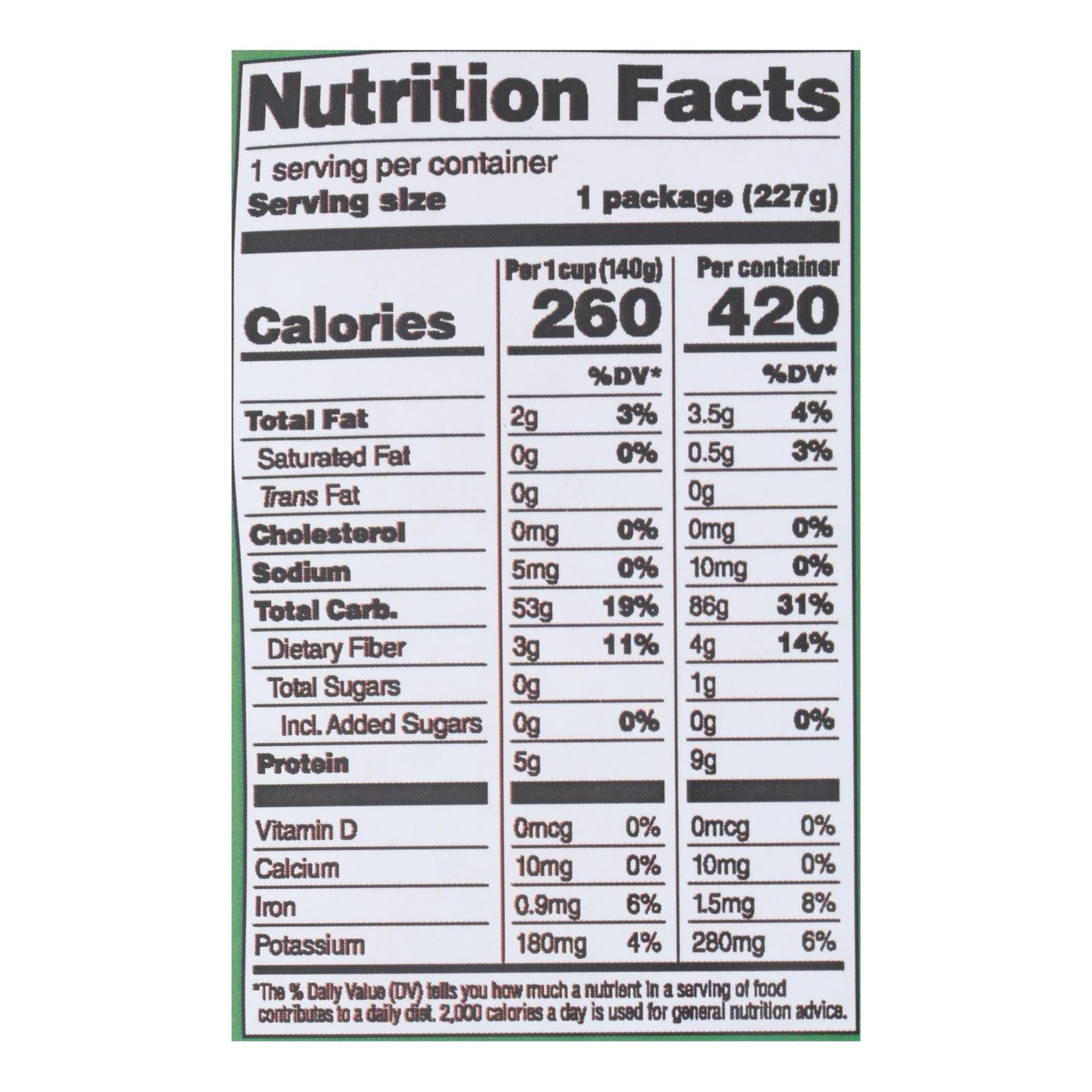 Lotus Foods - Rice Brn Jas Pouch - Case of 6-8 OZ