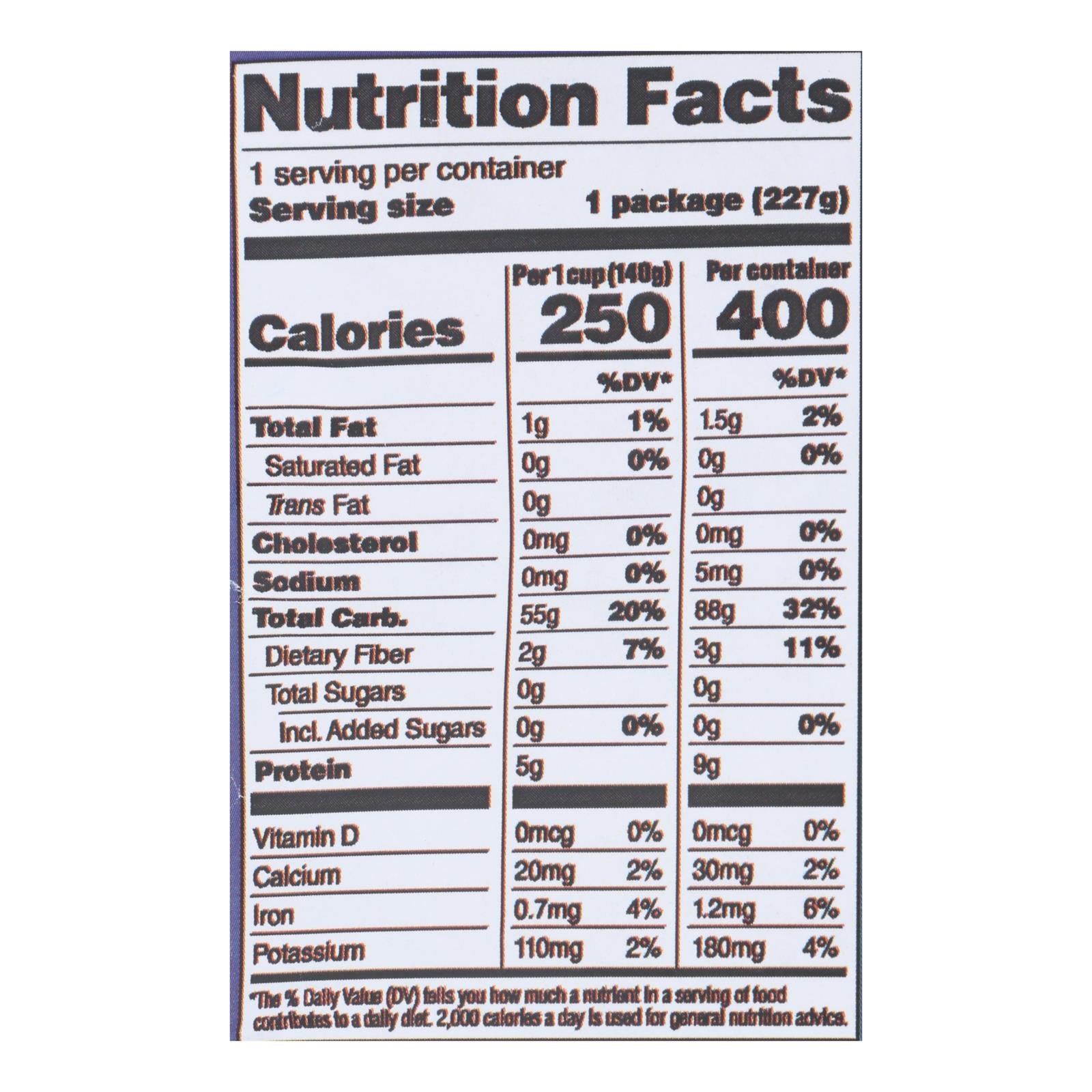 Lotus Foods - Rice Wht Jas & Frbdn - Case of 6-8 OZ