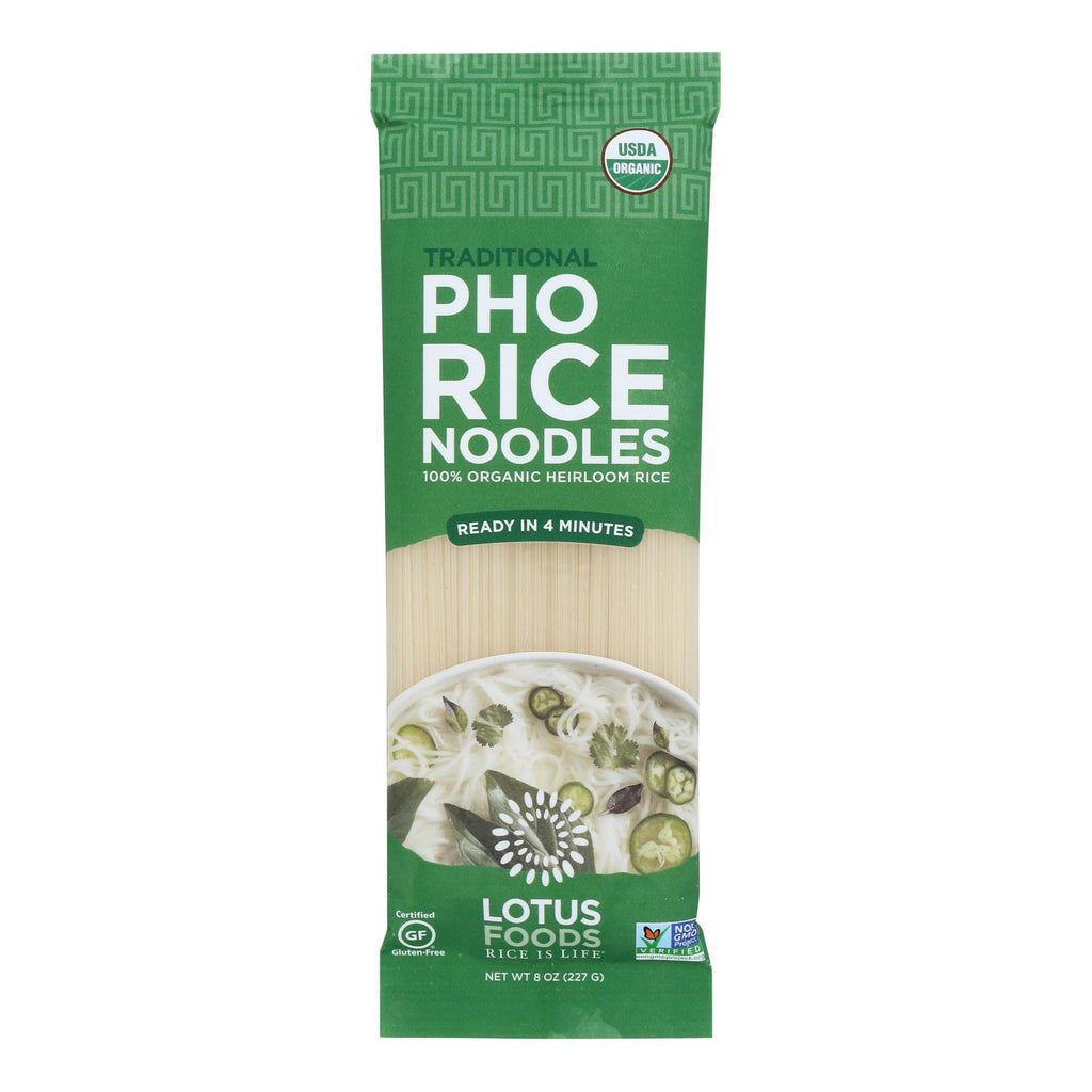 Lotus Foods - Ndls Organic Traditional Pho - Case of 8-8 OZ