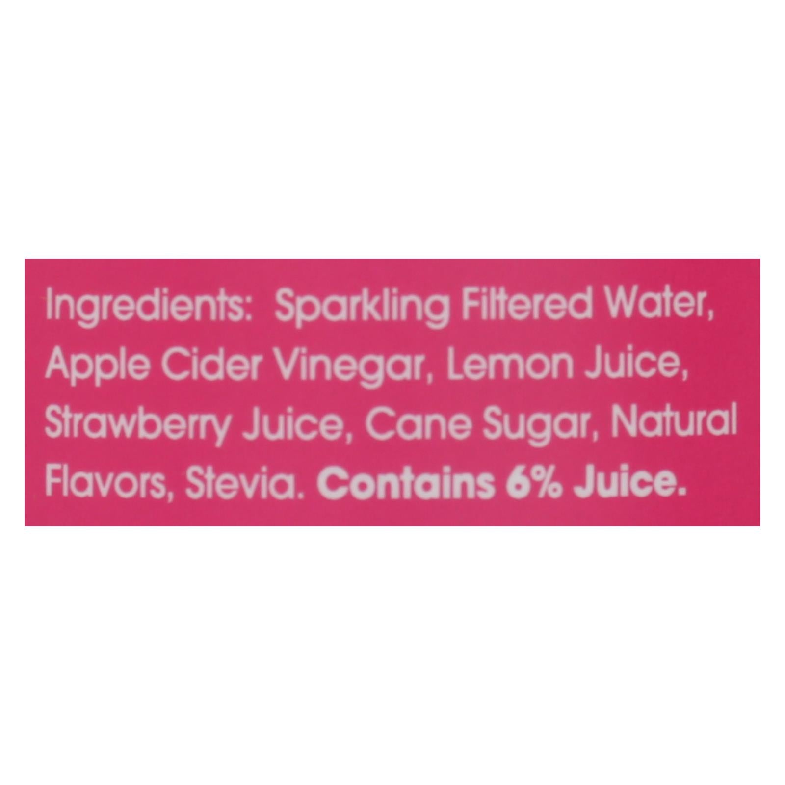 Poppi - Prebio Soda Strwbry Lemon - Case of 12-12 FZ