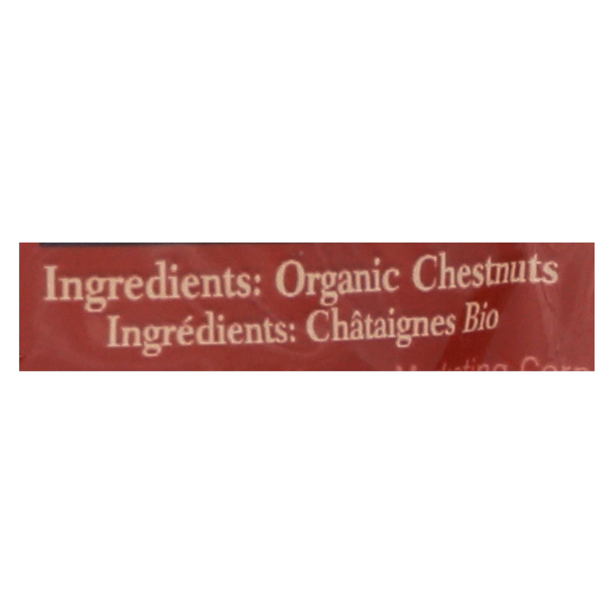 Gefen Whole Chestnuts - Low Fat - Case of 12 - 5.2 oz.
