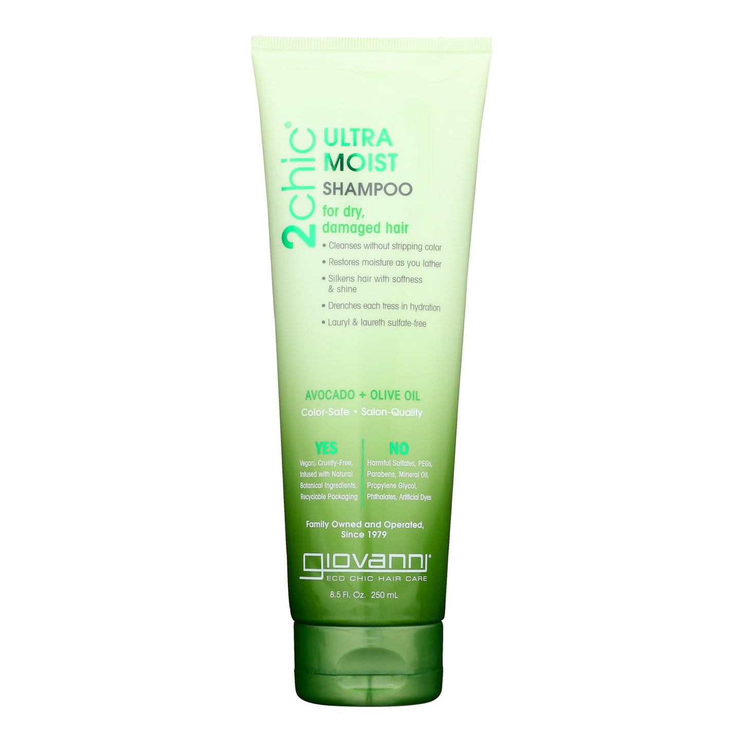 Giovanni Hair Care Products Shampoo - 2Chic Avocado and Olive Oil - 8.5 oz