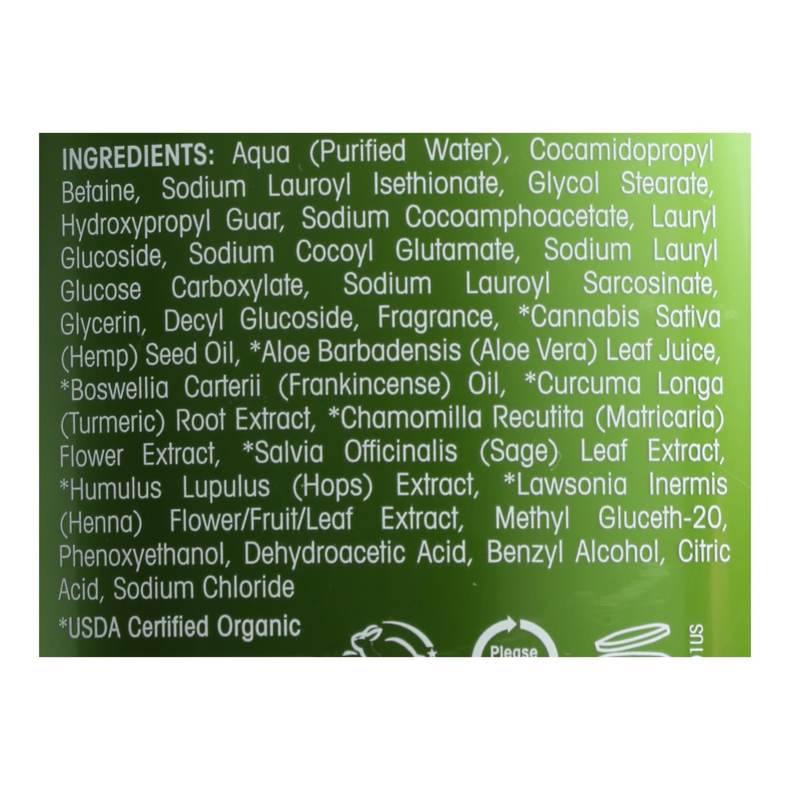 Giovanni Hair Care Products - Hemp Shampoo Hydrating - 1 Each-13.5 FZ