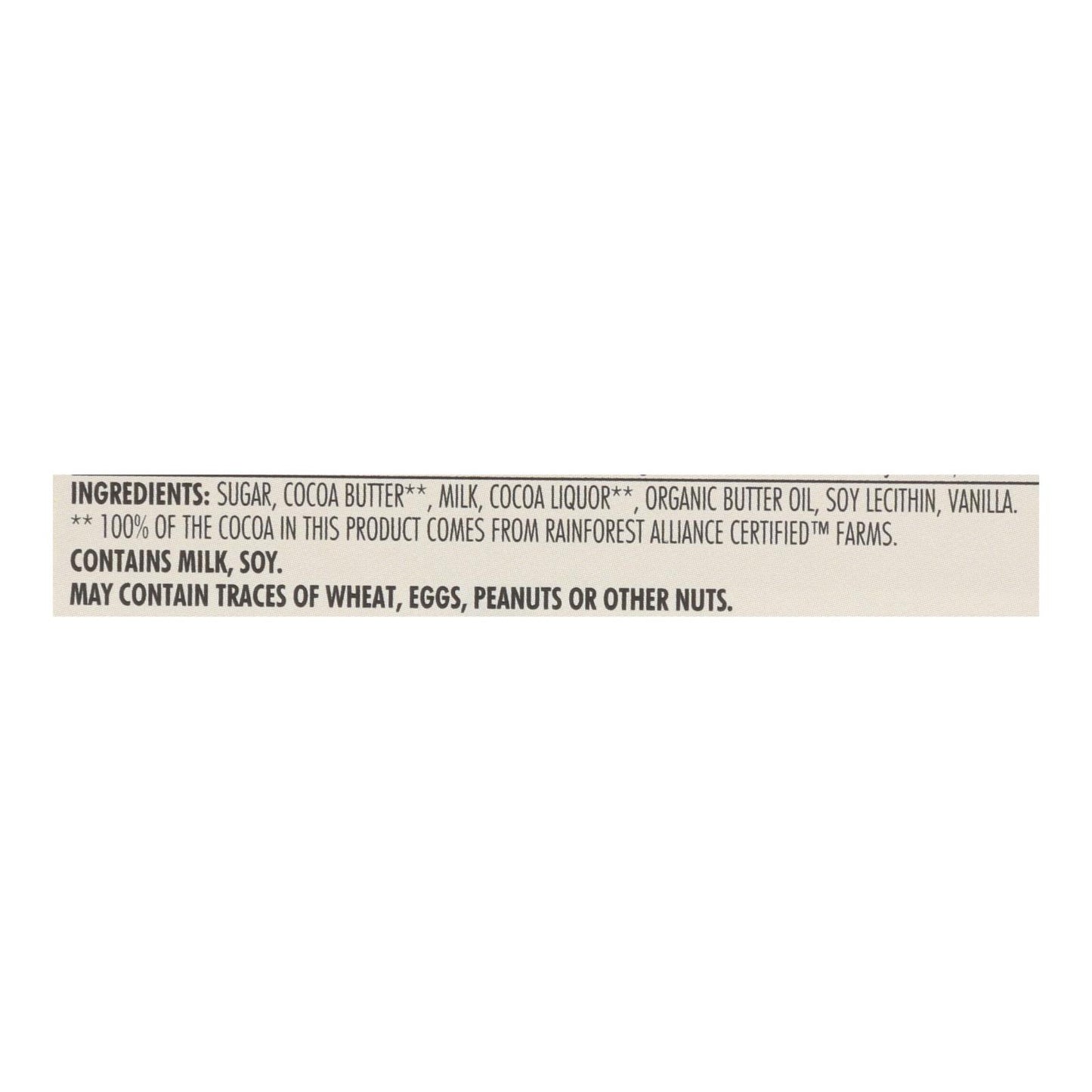 Chocolove Xoxox - Premium Chocolate Bar - Milk Chocolate - Pure - 3.2 oz Bars - Case of 12