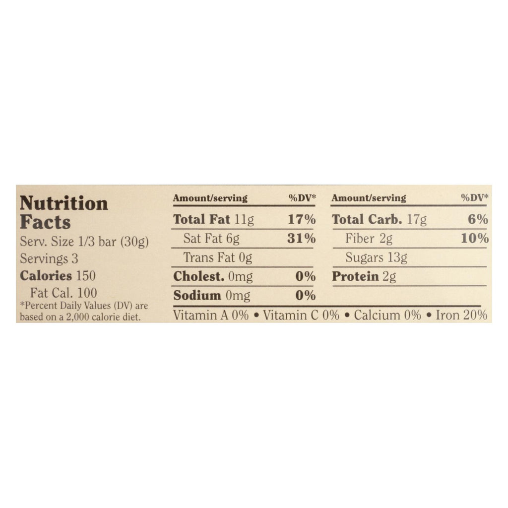 Chocolove Xoxox - Premium Chocolate Bar - Dark Chocolate - Peppermint - 3.2 oz Bars - Case of 12