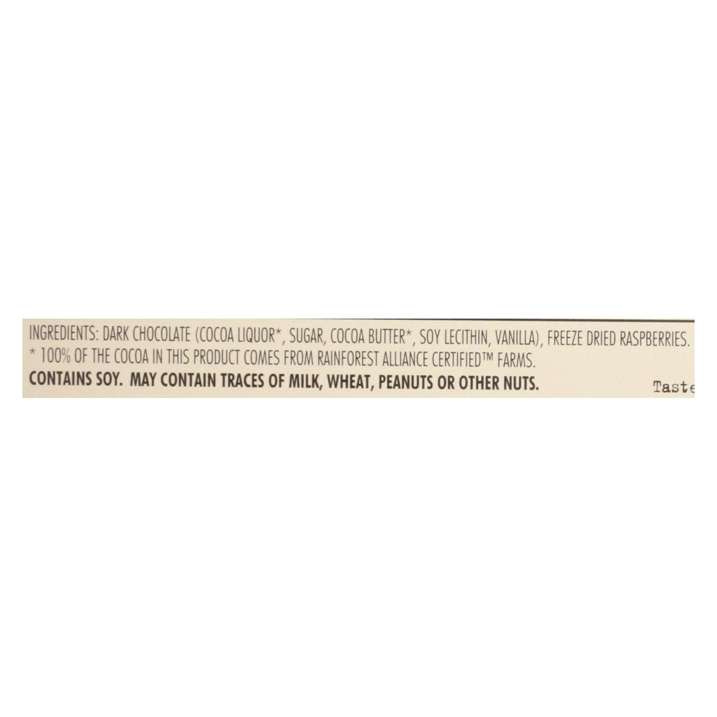 Chocolove Xoxox - Premium Chocolate Bar - Dark Chocolate - Raspberries - 3.1 oz Bars - Case of 12
