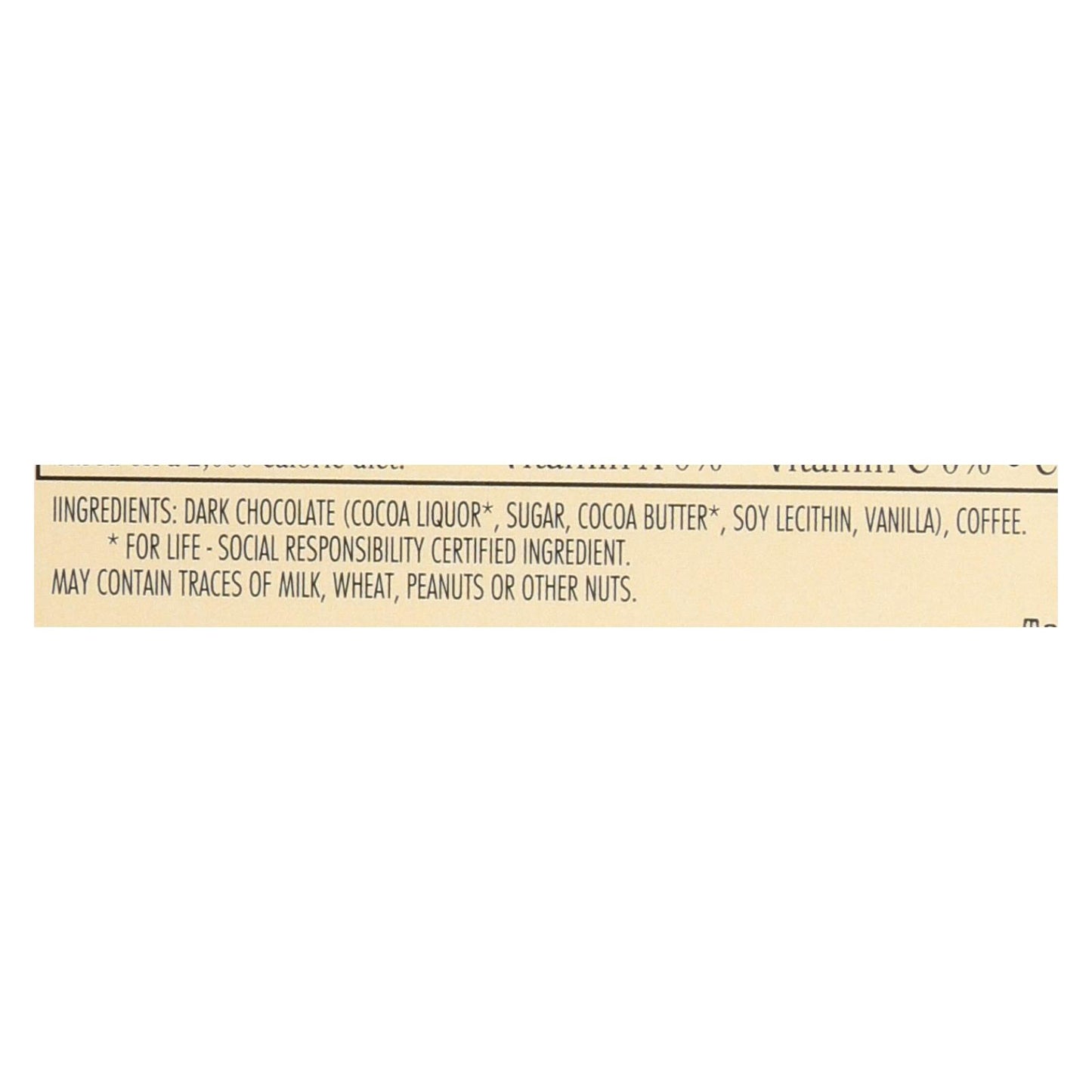 Chocolove Xoxox - Premium Chocolate Bar - Dark Chocolate - Coffee Crunch - 3.2 oz Bars - Case of 12