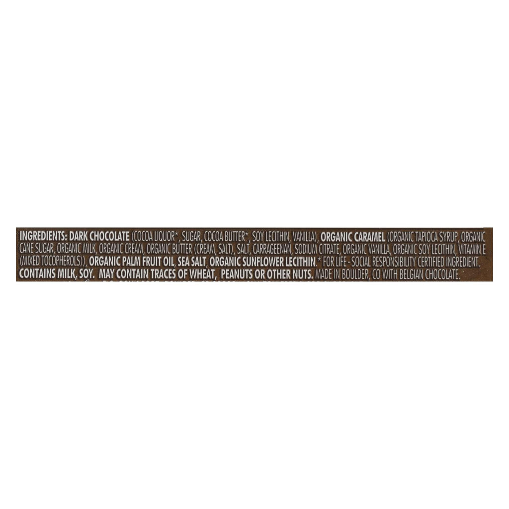 Chocolove - Cup Salted Caramel Dark Chocolate - Case of 10 - 1.2 ounces