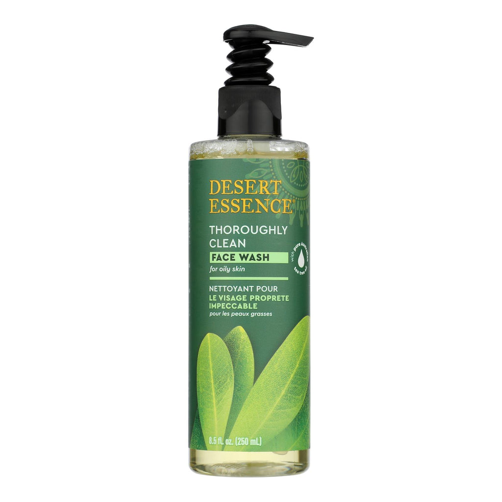 Desert Essence - Thoroughly Clean Face Wash - Original - 8.5 fl oz