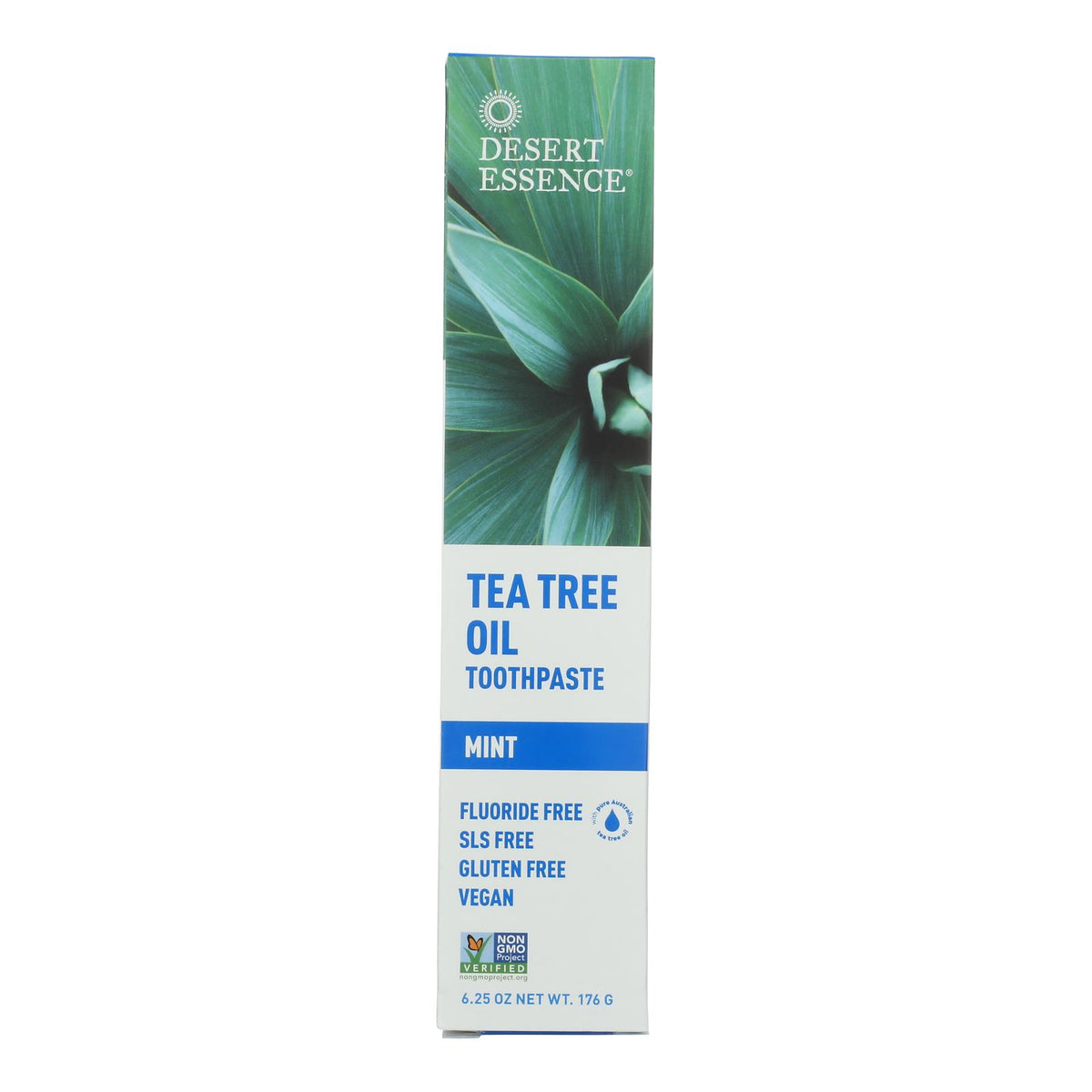 Desert Essence - Natural Tea Tree Oil Toothpaste Mint - 6.25 oz