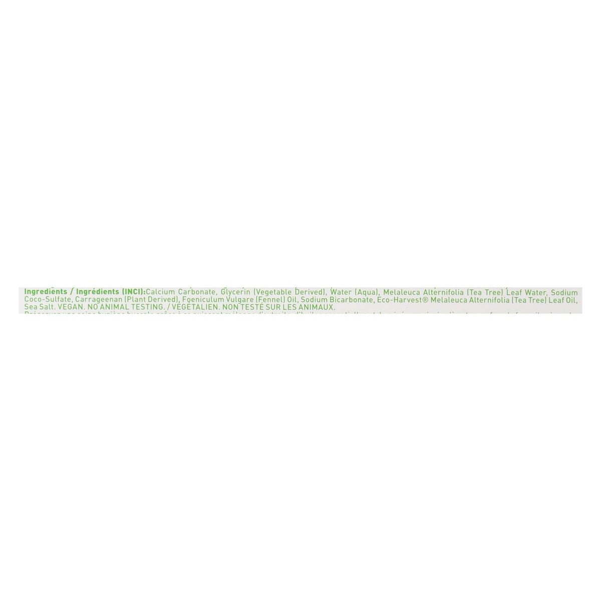 Desert Essence - Natural Tea Tree Oil Toothpaste Fennel - 6.4 oz