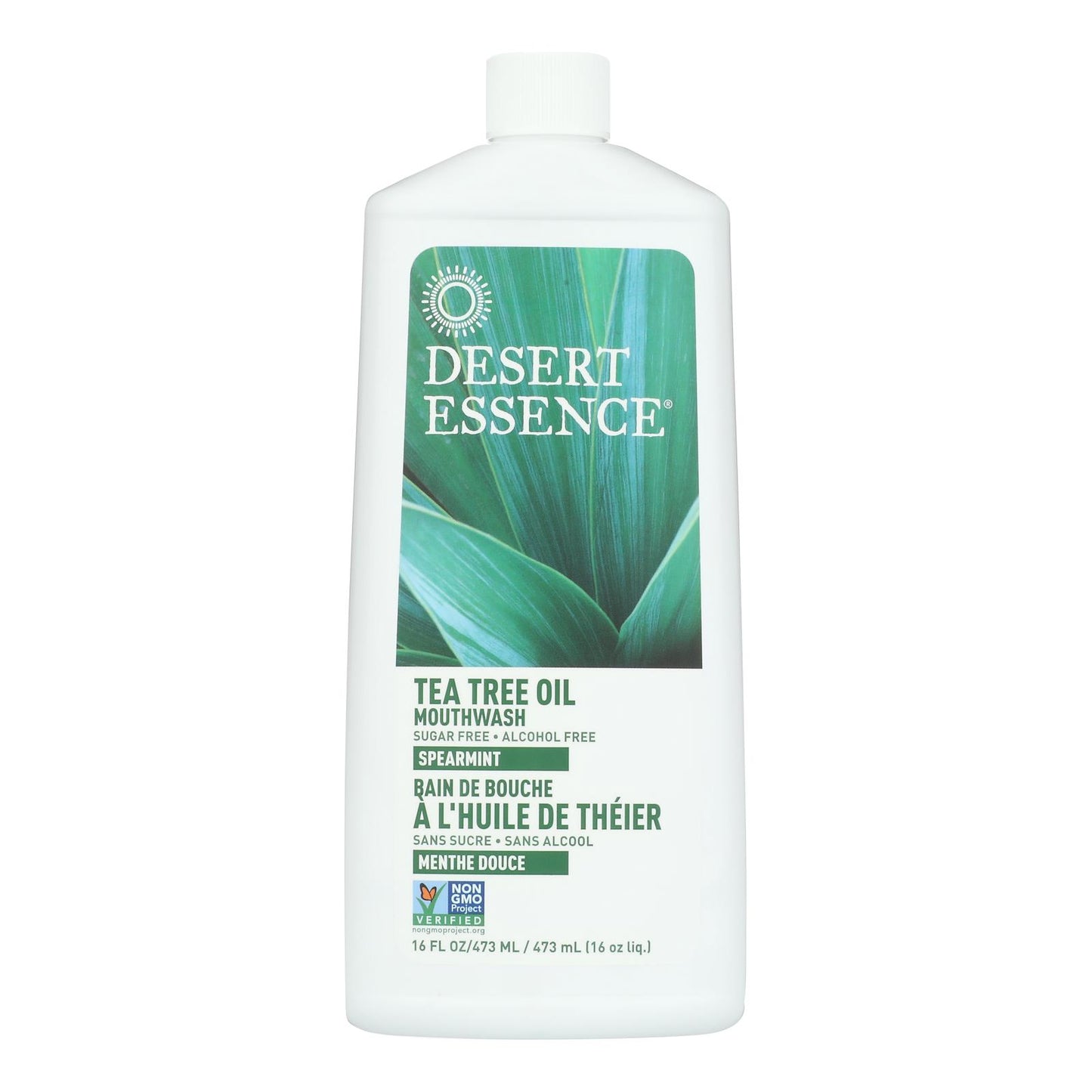 Desert Essence - Natural Refreshing Tea Tree Oil Mouthwash - 16 fl oz