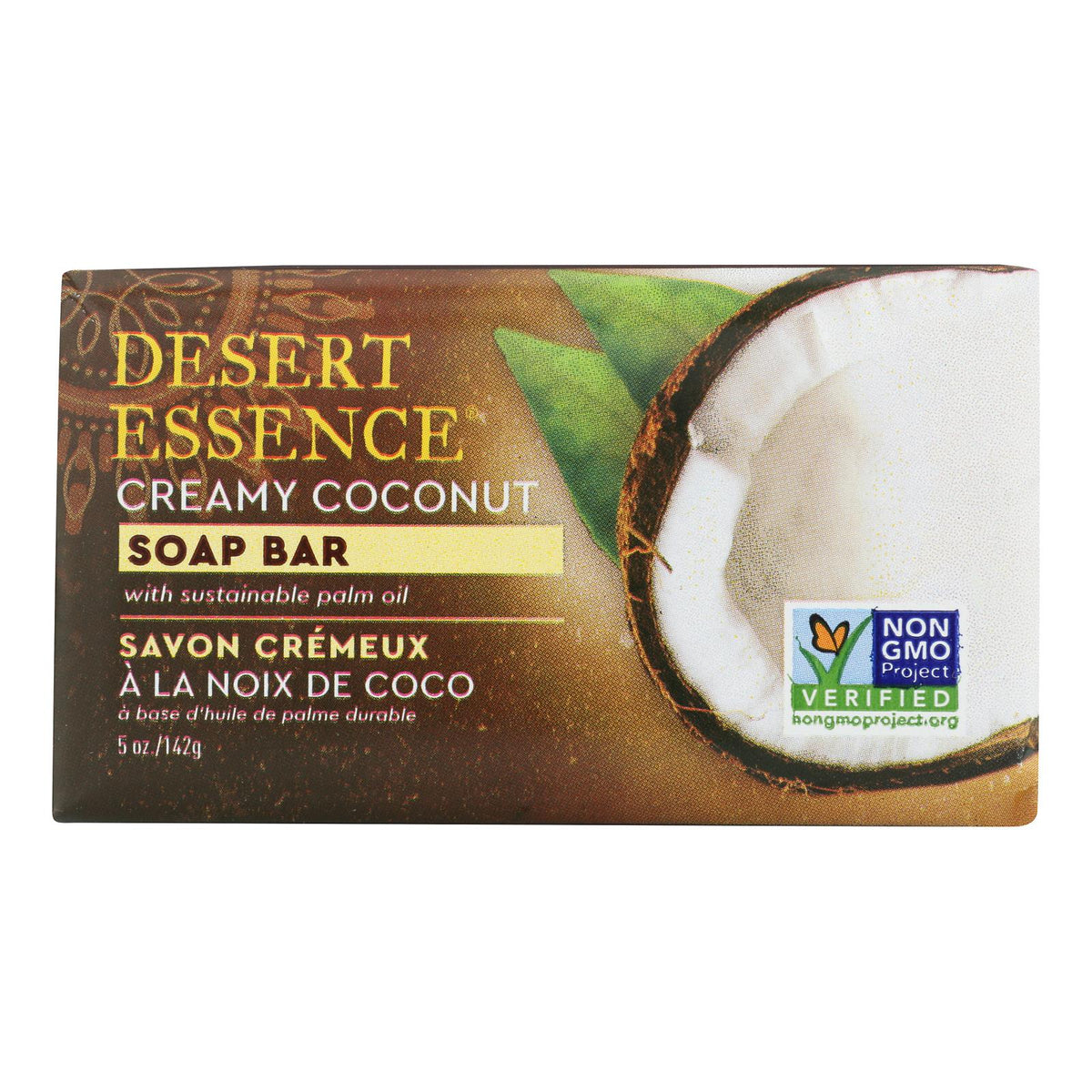 Desert Essence - Bar Soap - Creamy Coconut - 5 oz