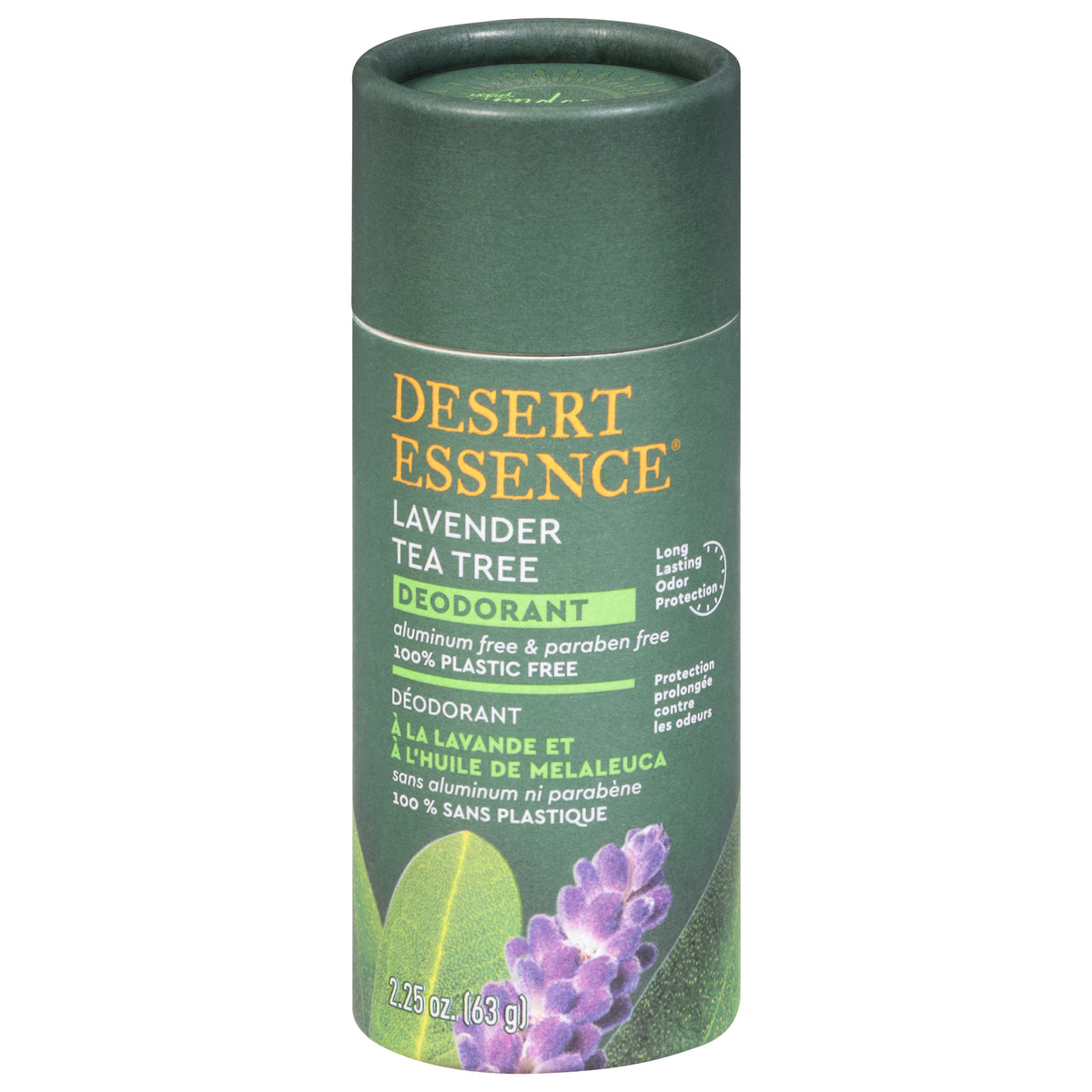 Desert Essence - Deodorant Tea Tree Lav - EA of 1-2.25 OZ