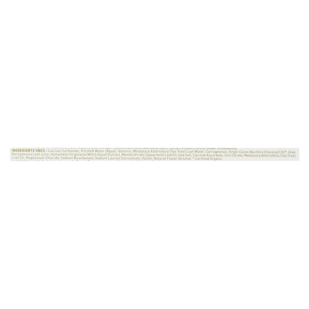 Desert Essence - Coconut Oil Toothpaste - Mint - 6.25 oz