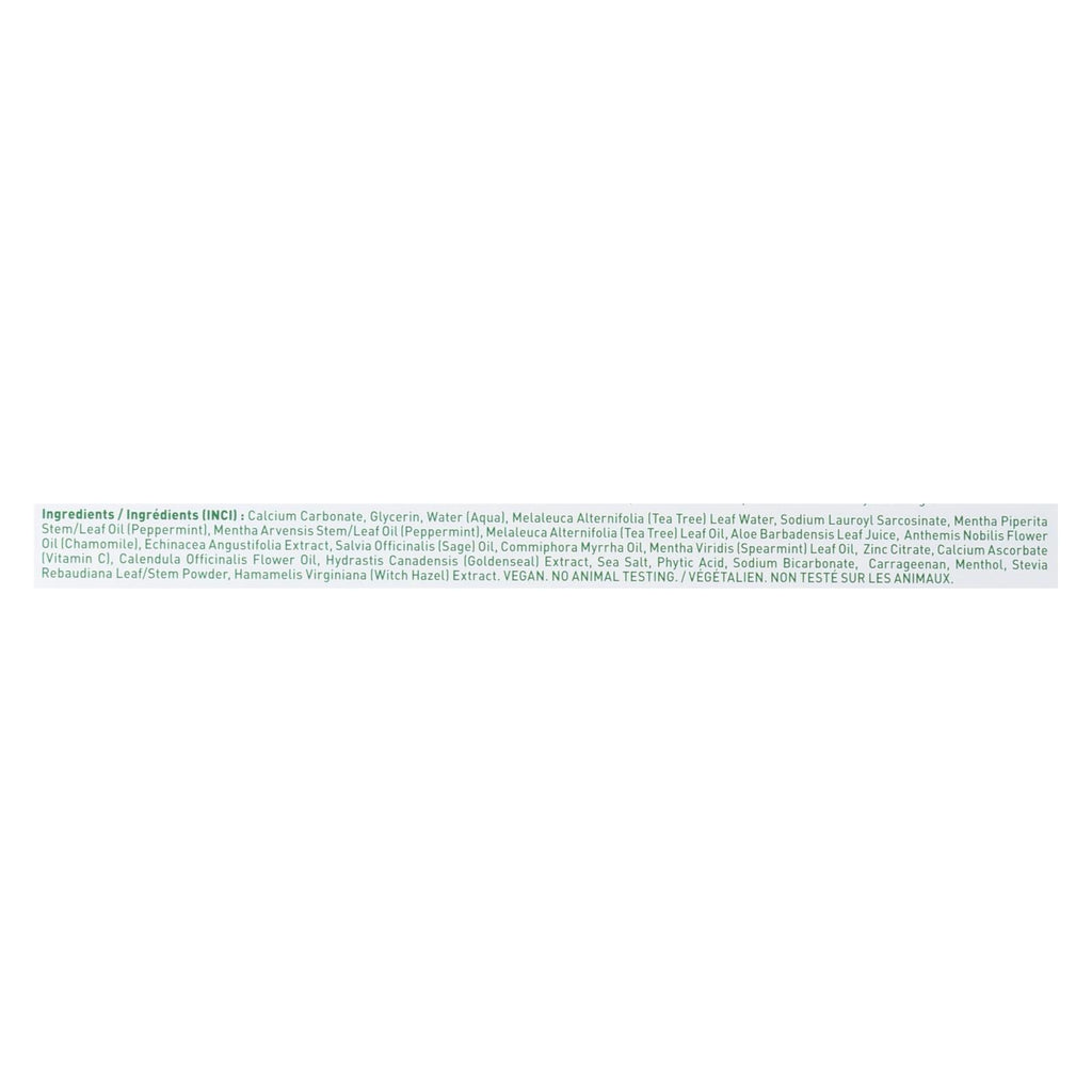 Desert Essence - Toothpaste - Tea Tree U/Care Mint - 6.25 oz