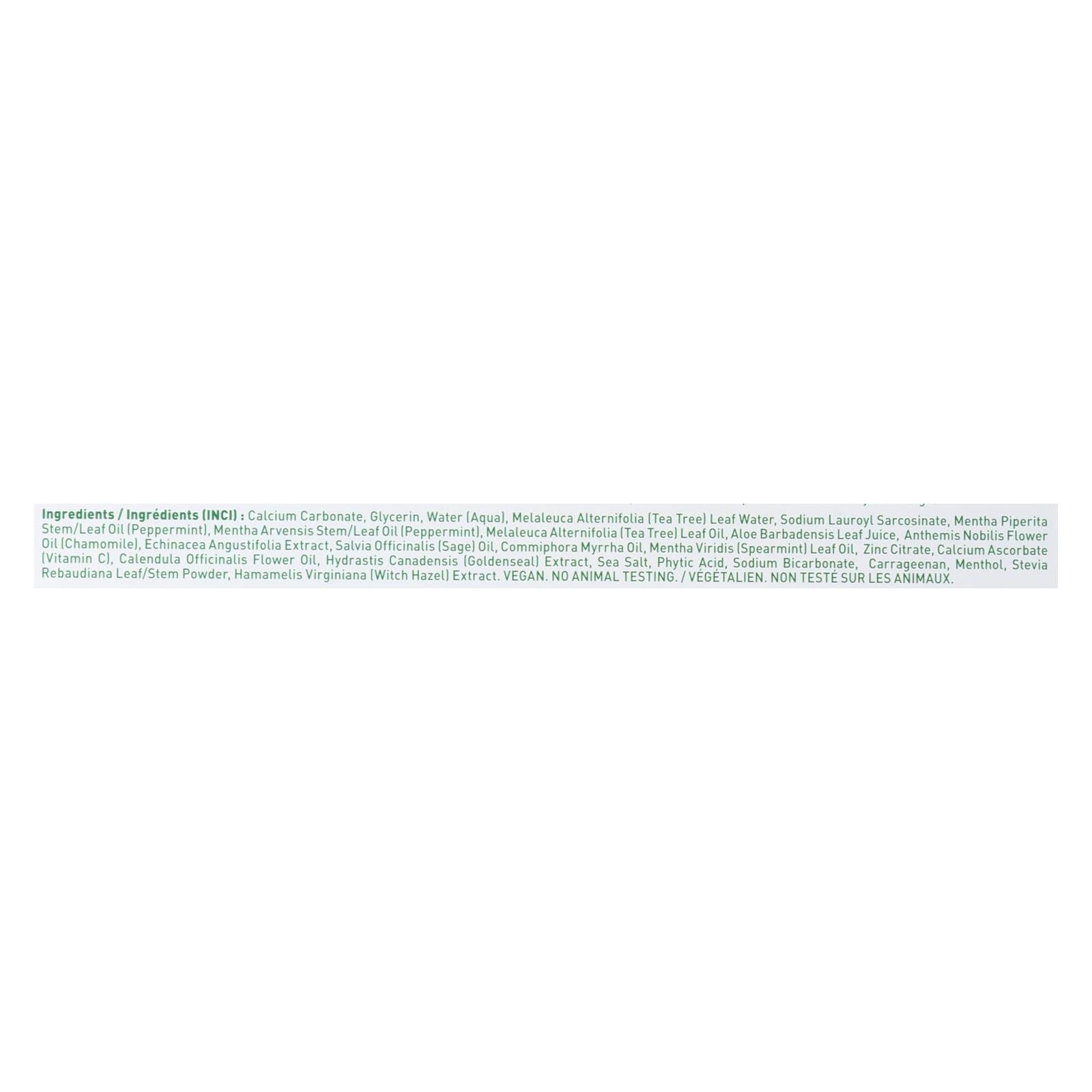 Desert Essence - Toothpaste - Tea Tree U/Care Mint - 6.25 oz