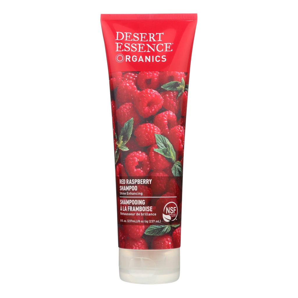 Desert Essence - Shampoo Shine for All Hair Types Red Raspberry - 8 fl oz