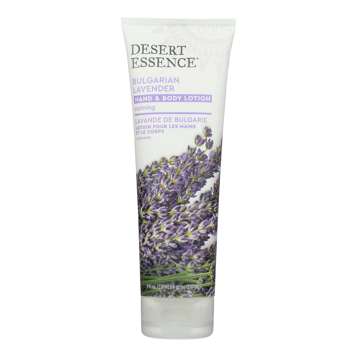 Desert Essence - Hand and Body Lotion Bulgarian Lavender - 8 fl oz