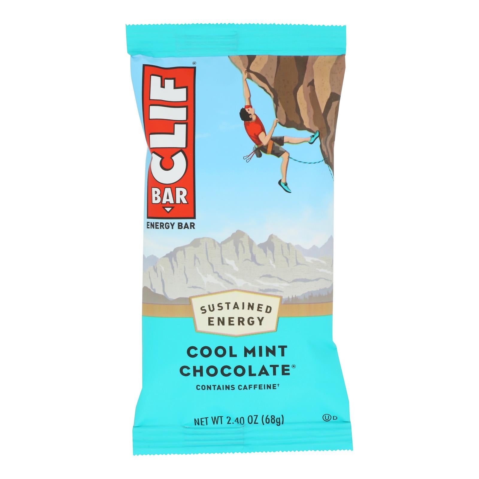 Clif Bar - Organic Cool Mint Chocolate - Case of 12 - 2.4 oz
