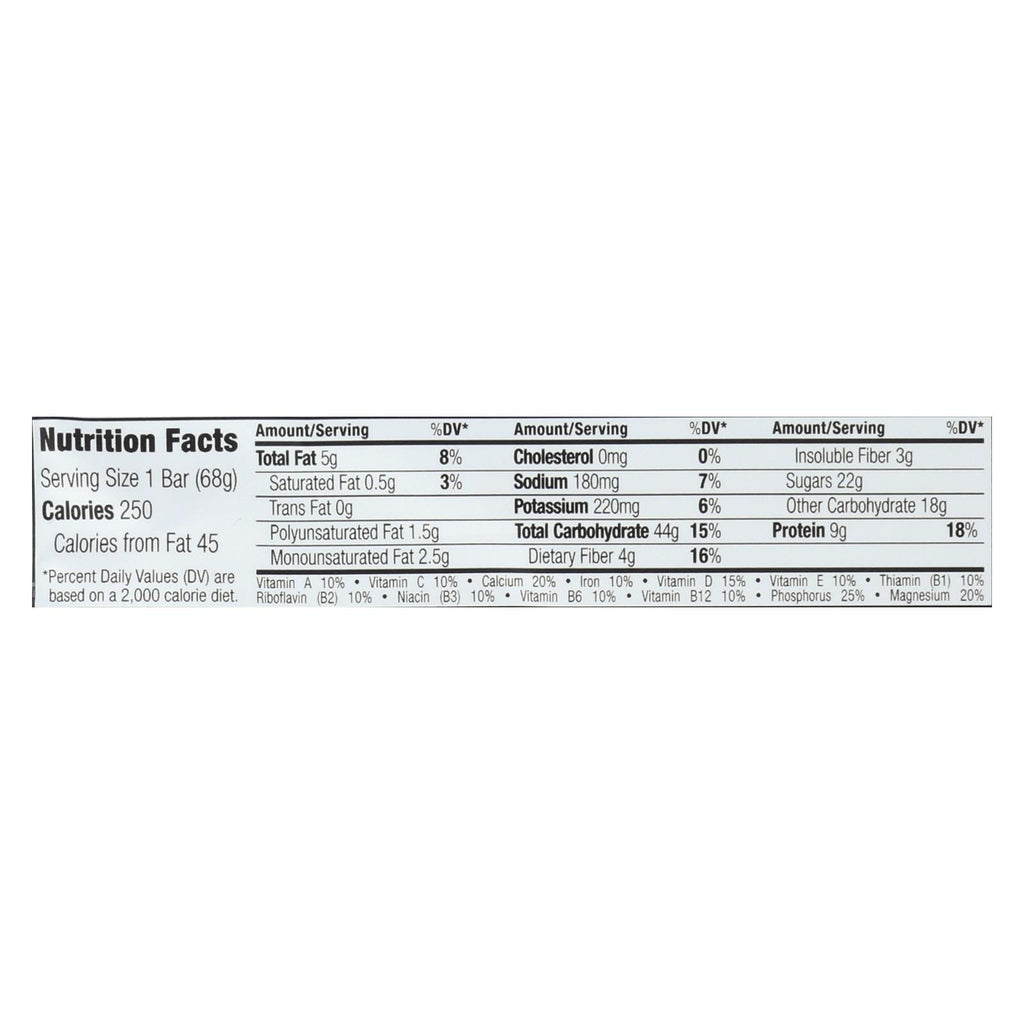 Clif Bar - Organic Blueberry Crisp - Case of 12 - 2.4 oz