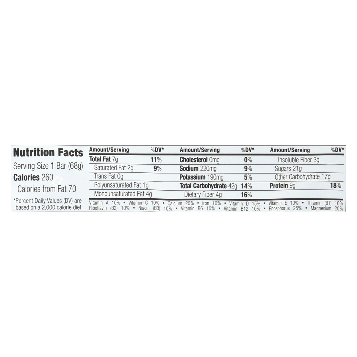 Clif Bar - Organic White Chocolate Macadamia Nut - Case of 12 - 2.4 oz