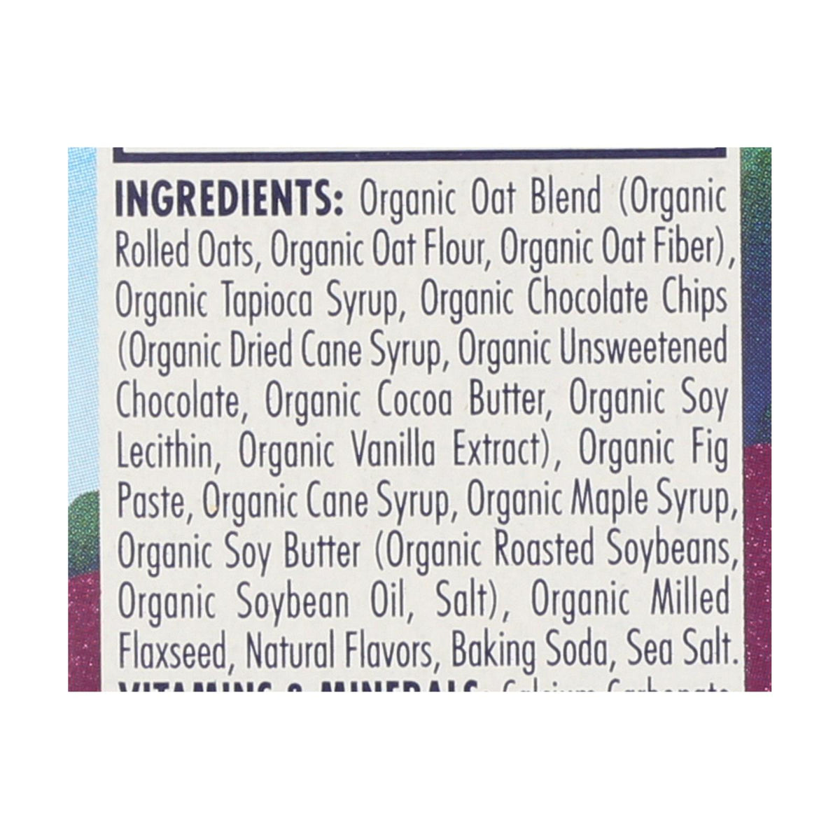Clif Kid ZBar - Organic ZBar - Chocolate Chip - Case of 9 - 7.62 oz.