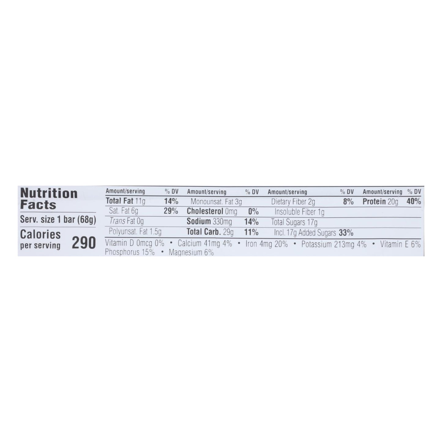Clif Bar Builder Bar - Chocolate Peanut Butter - Case of 12 - 2.4 oz