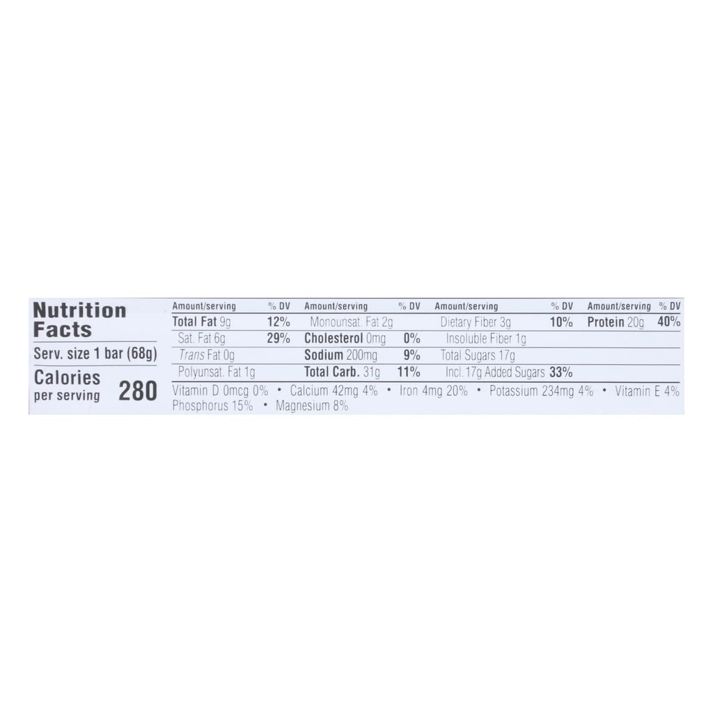 Clif Bar Builder Bar - Chocolate Mint - Case of 12 - 2.4 oz