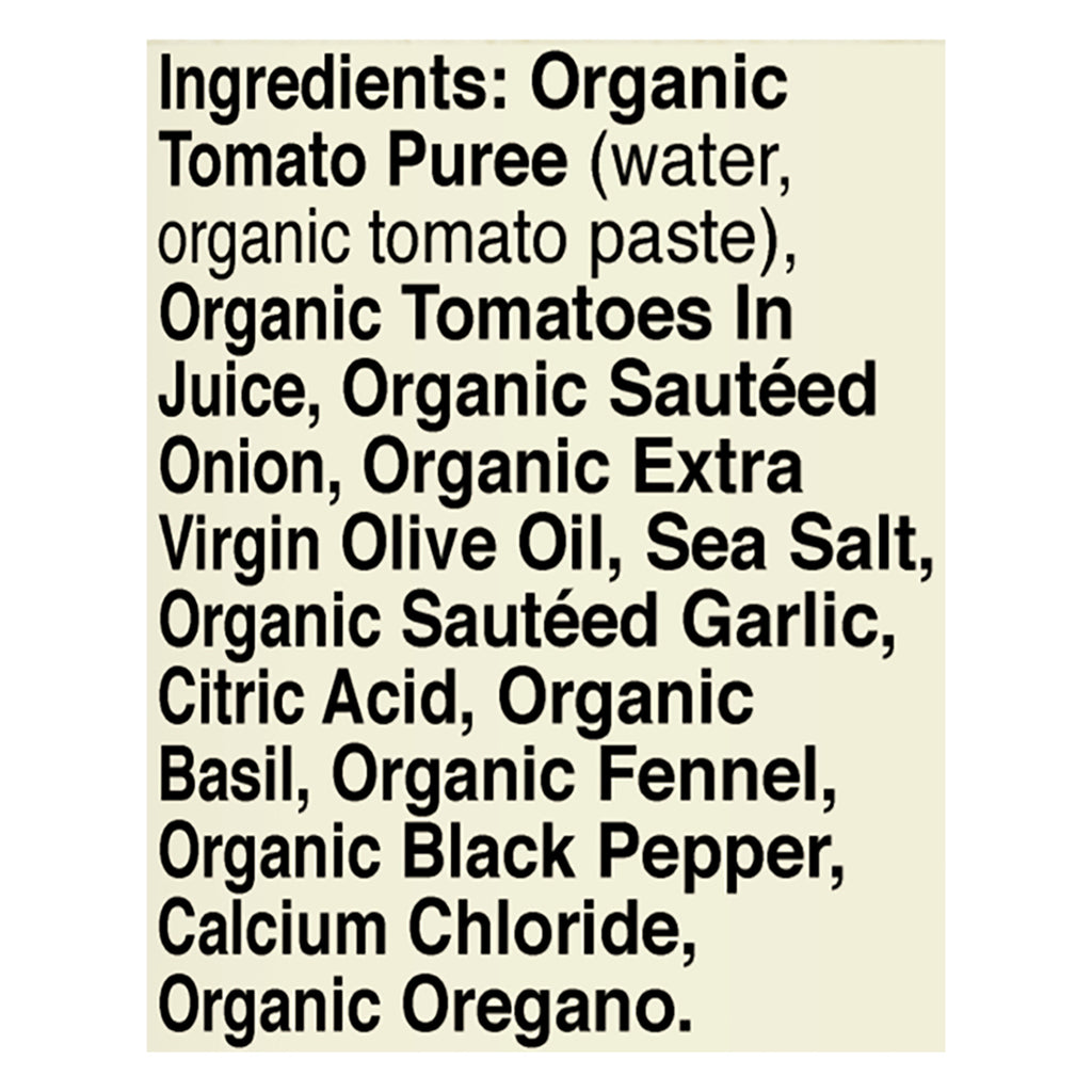 Muir Glen - Pasta Sauce Organic Classic Marinara - Case of 12-23.5 Fluid Ounces