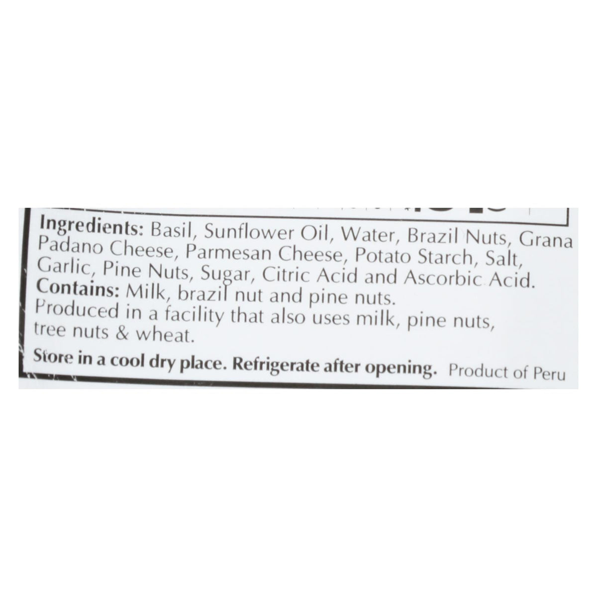 Cucina and Amore - Pesto - Alla Genovese Basil - Case of 6 - 7.9 Fl oz.