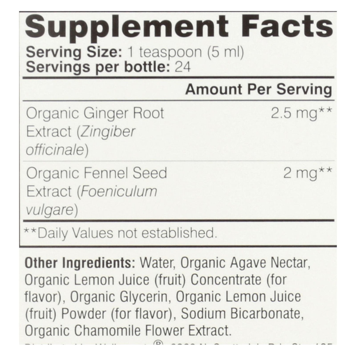 Wellements Gripe Water for Colic - 4 fl oz