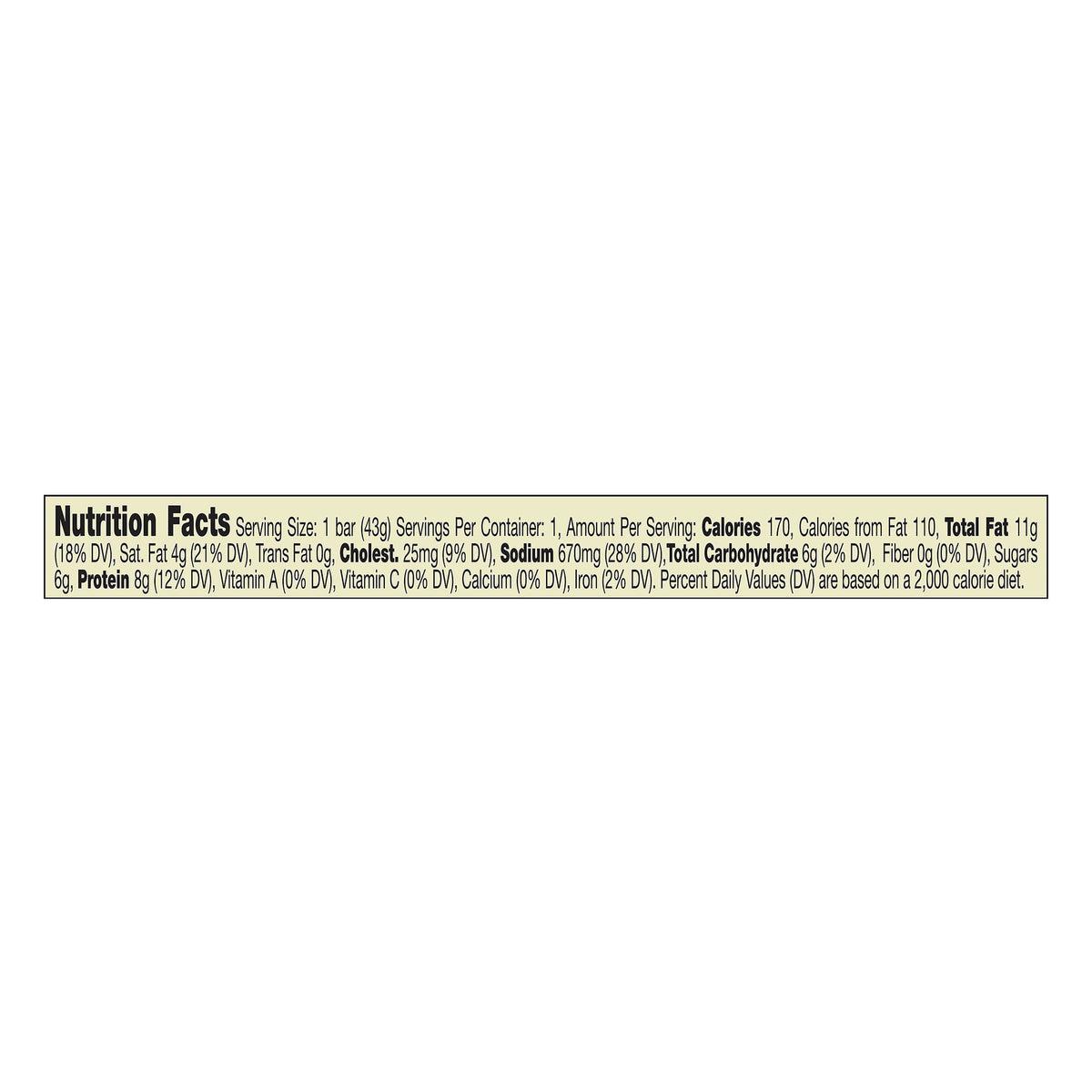 Epic - Bar - Pork - Maple - Uncured Bacon - Case of 12 - 1.5 oz