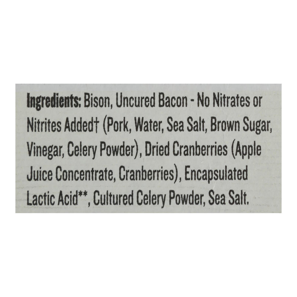 Epic - Bar Bison Uncrd Bcn Crbry - Case of 8-5.2 OZ