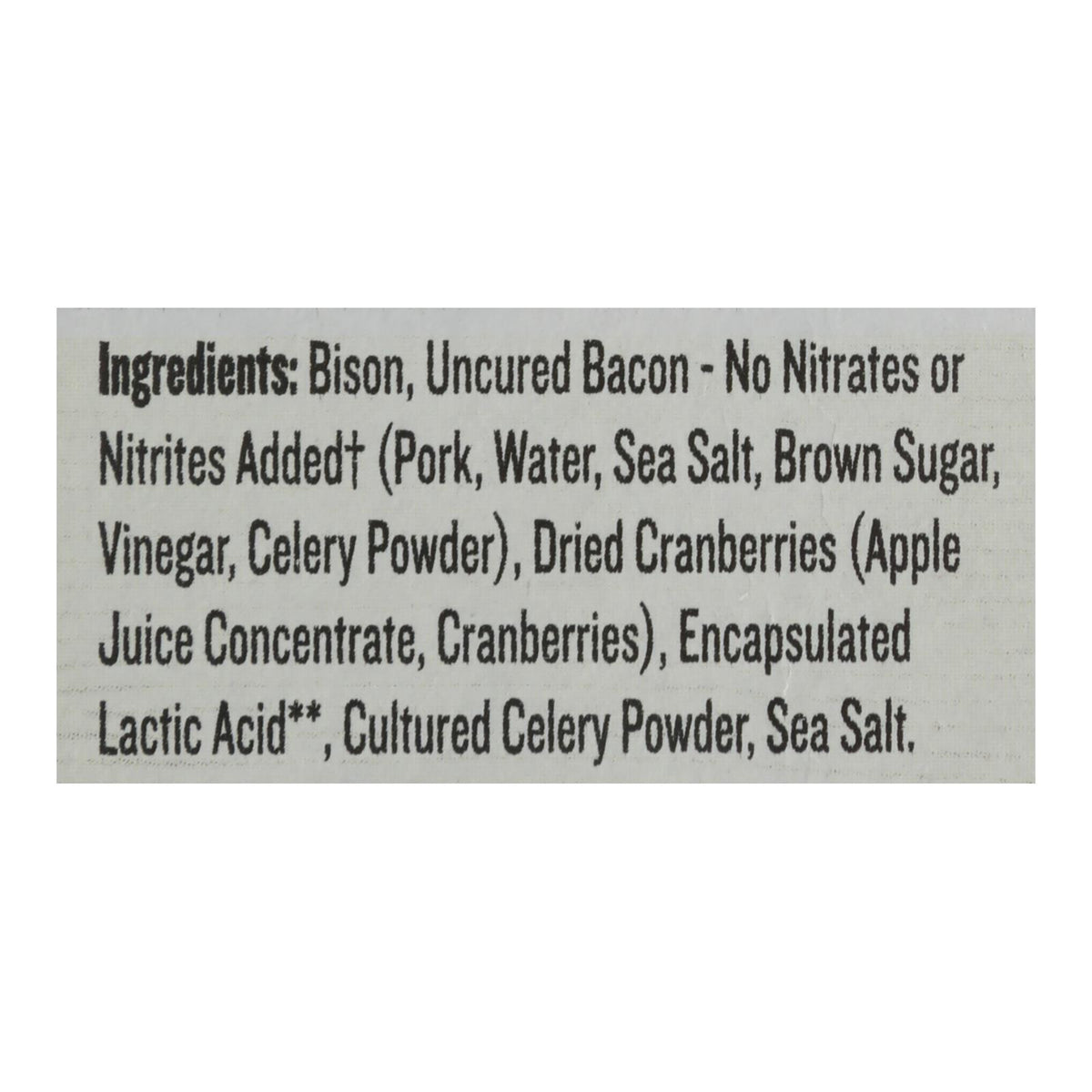 Epic - Bar Bison Uncrd Bcn Crbry - Case of 8-5.2 OZ