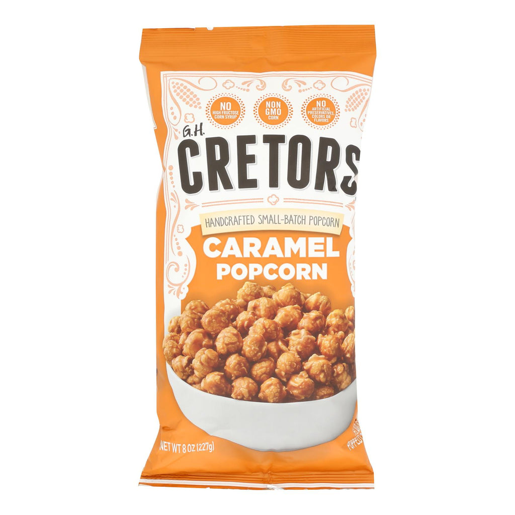 G.H. Cretors Popcorn - Just The Caramel - Case of 12 - 8 oz