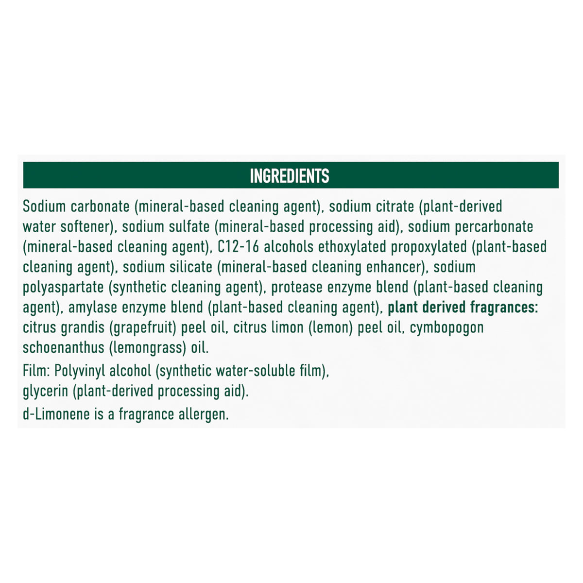 Seventh Generation - Automatic Dish Pacs Lemon - Case of 6-20 Count