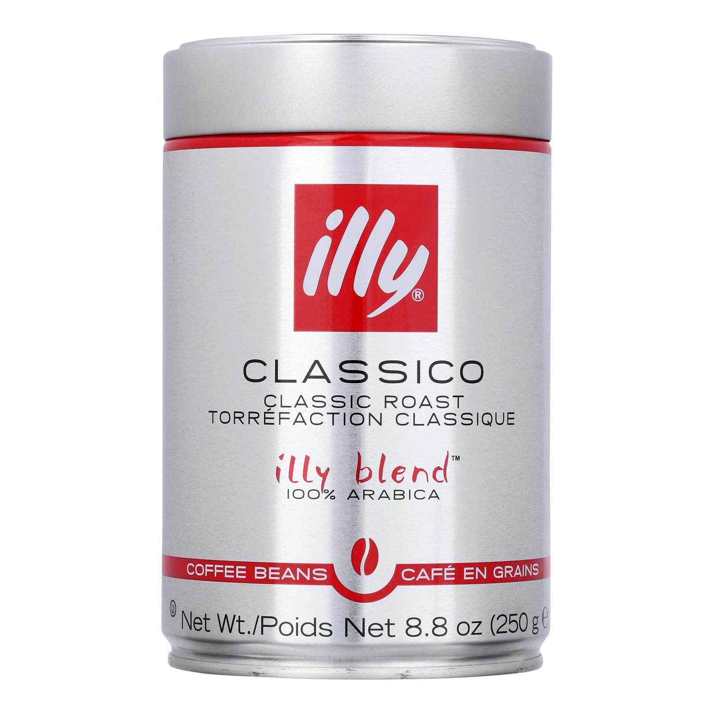 Illy Caffe Coffee Coffee - Whole Bean - Medium Roast - 8.8 oz - case of 6