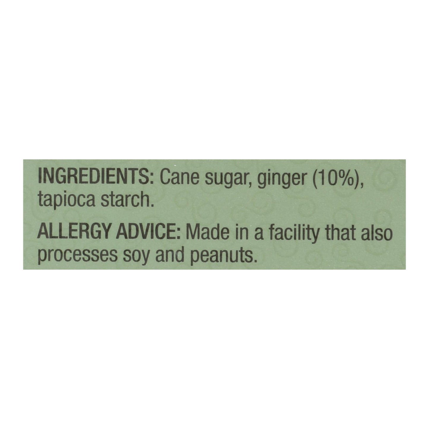 Ginger People Gin Gins Chewy Ginger Candy - 4.5 oz - Case of 12
