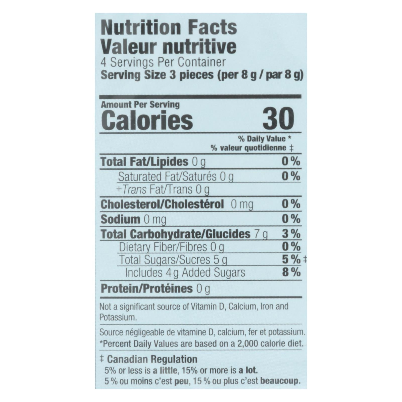 Ginger People Gingins Super Boost Candy - Case of 24 - 1.1 oz