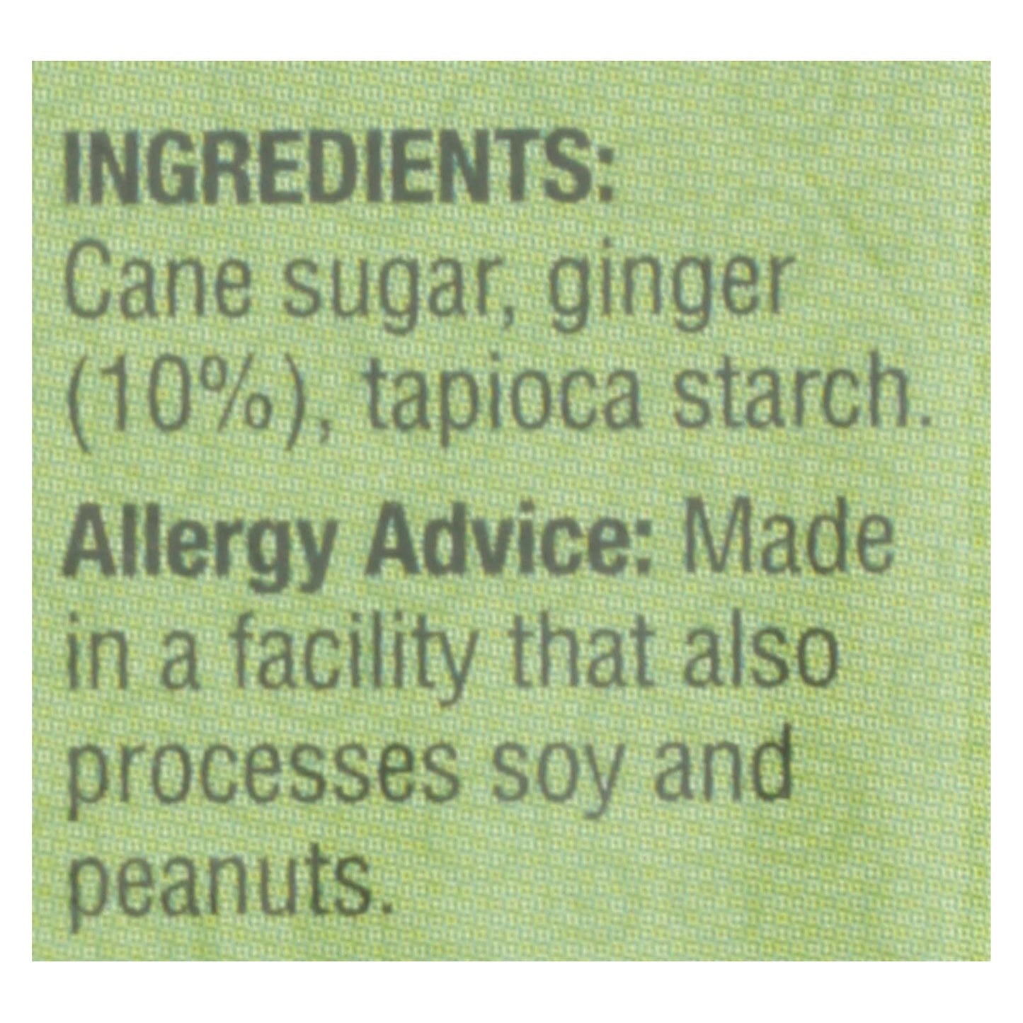 Ginger People Gingins Chewy Original Travel Packs - Case of 24 - 1.6 oz