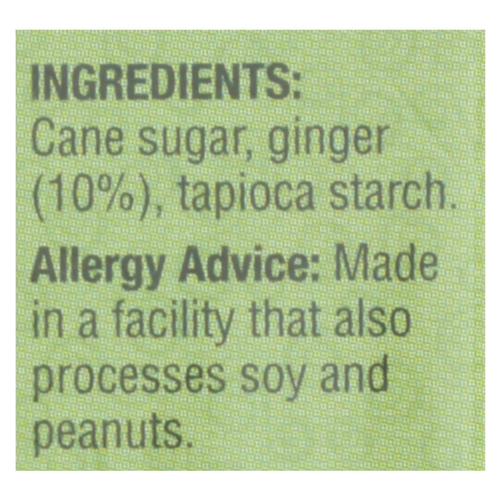 Ginger People Gingins Chewy Original Travel Packs - Case of 24 - 1.6 oz