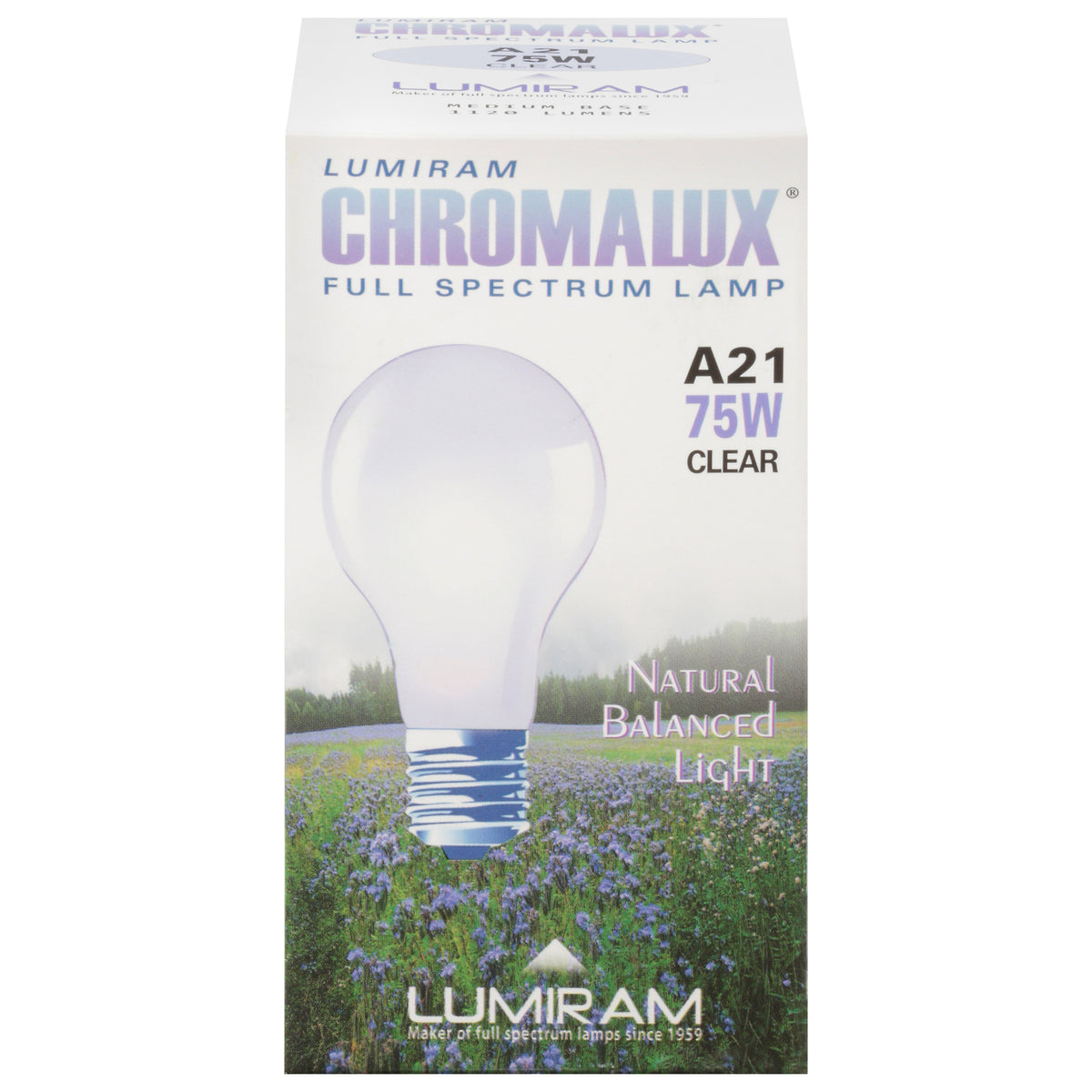 Chromalux - Light Bulb Std Clear - 1 Each - 1 CT