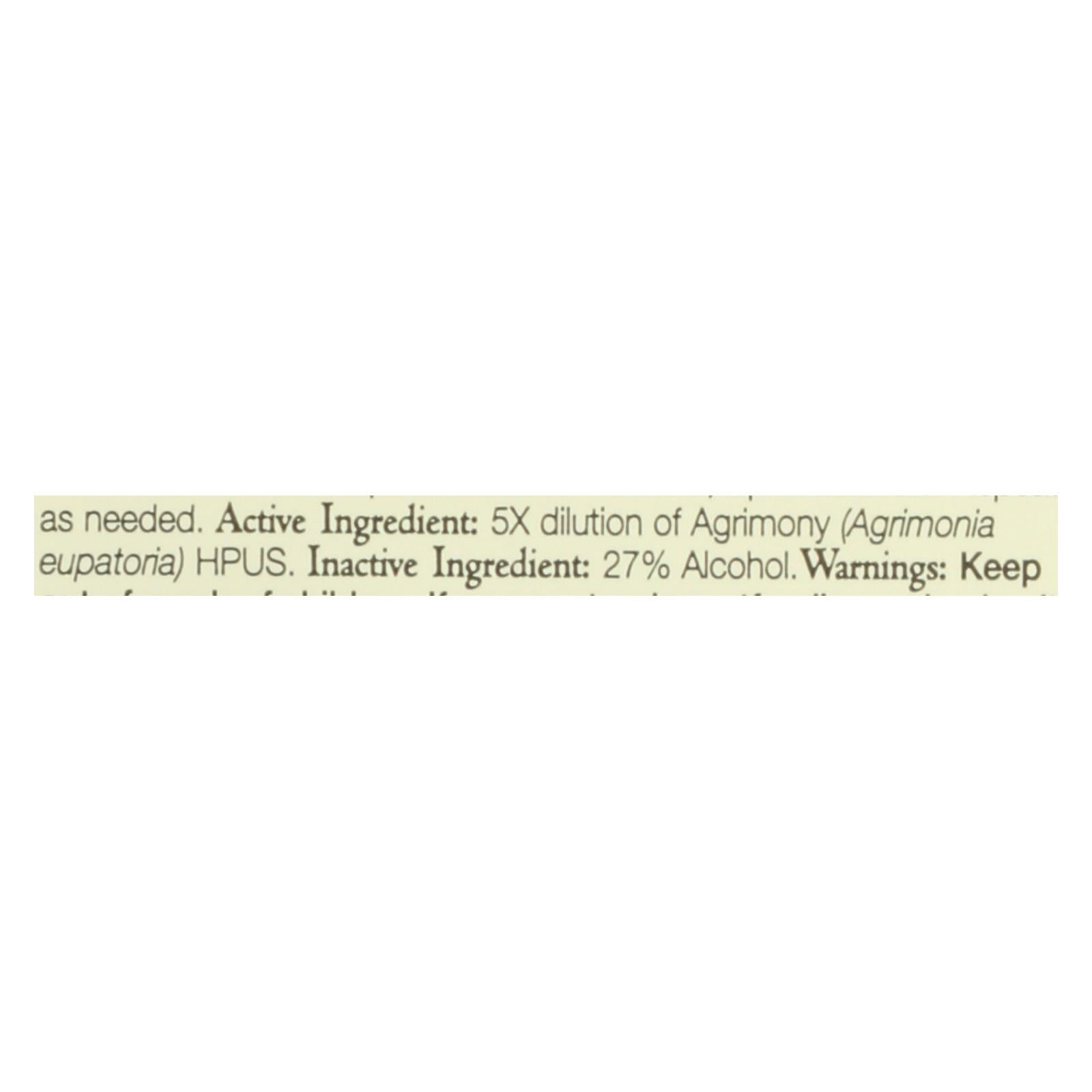 Bach Flower Remedies Essence Agrimony - 0.7 fl oz
